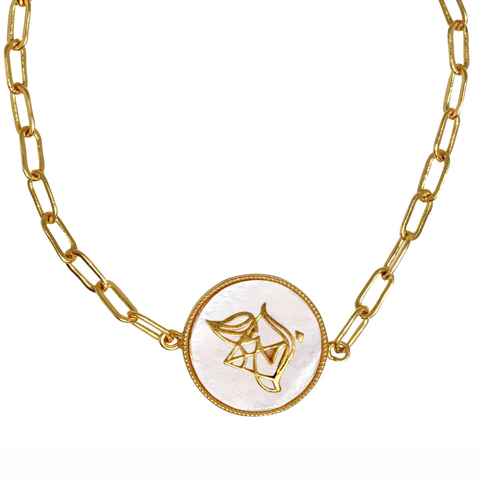 18K Gold Plated Sagittarius Zodiac Bracelet