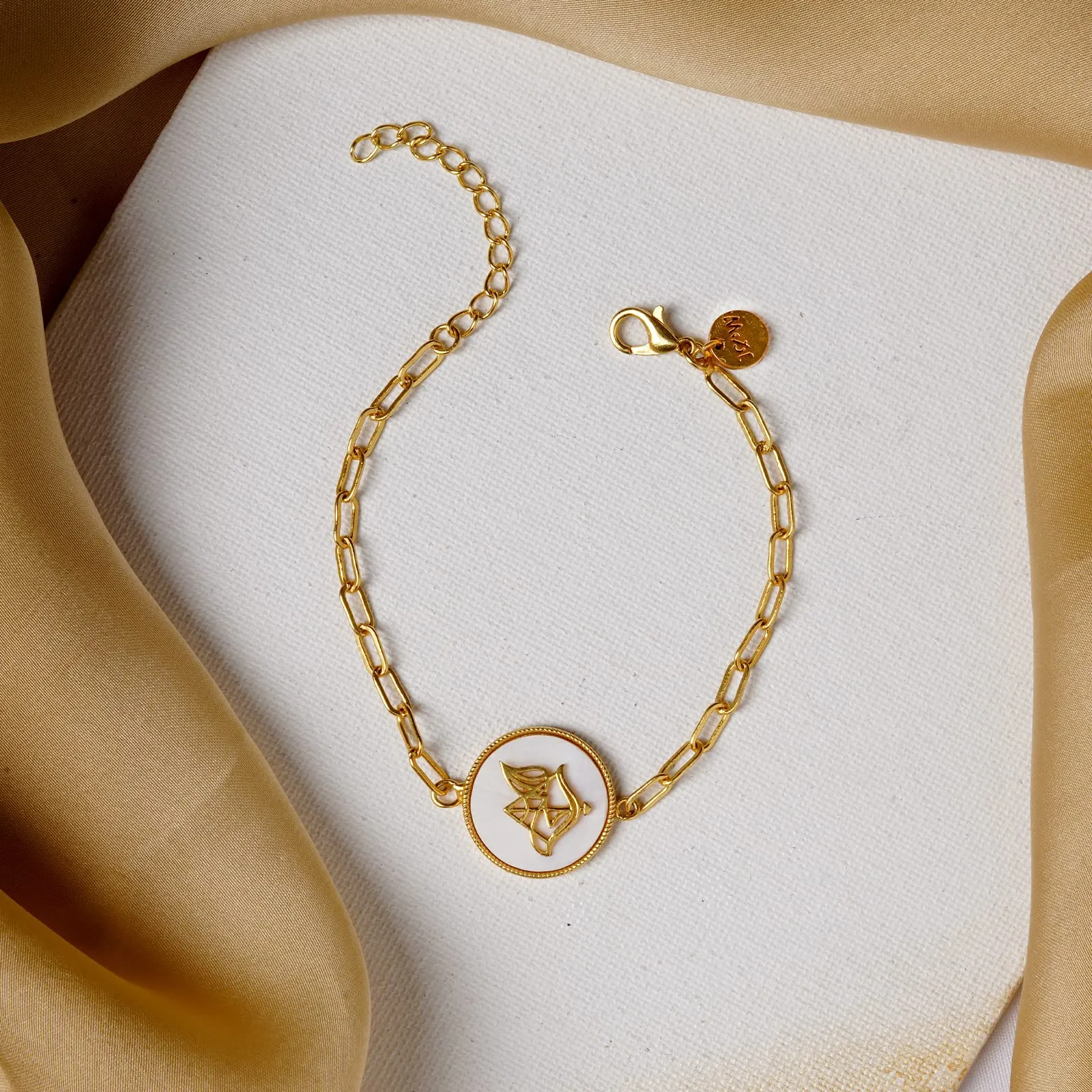 18K Gold Plated Sagittarius Zodiac Bracelet