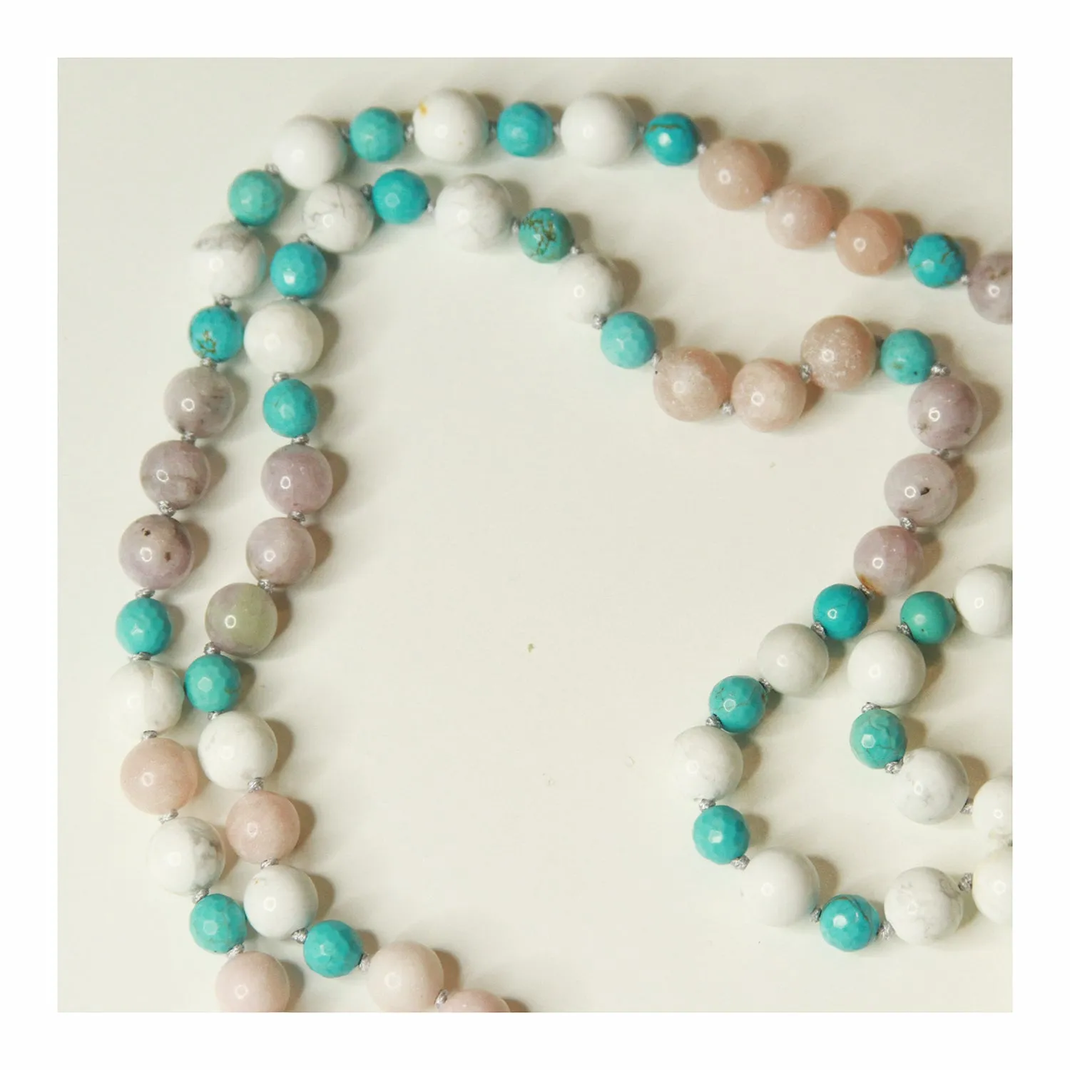 Amethyst Moon Mala