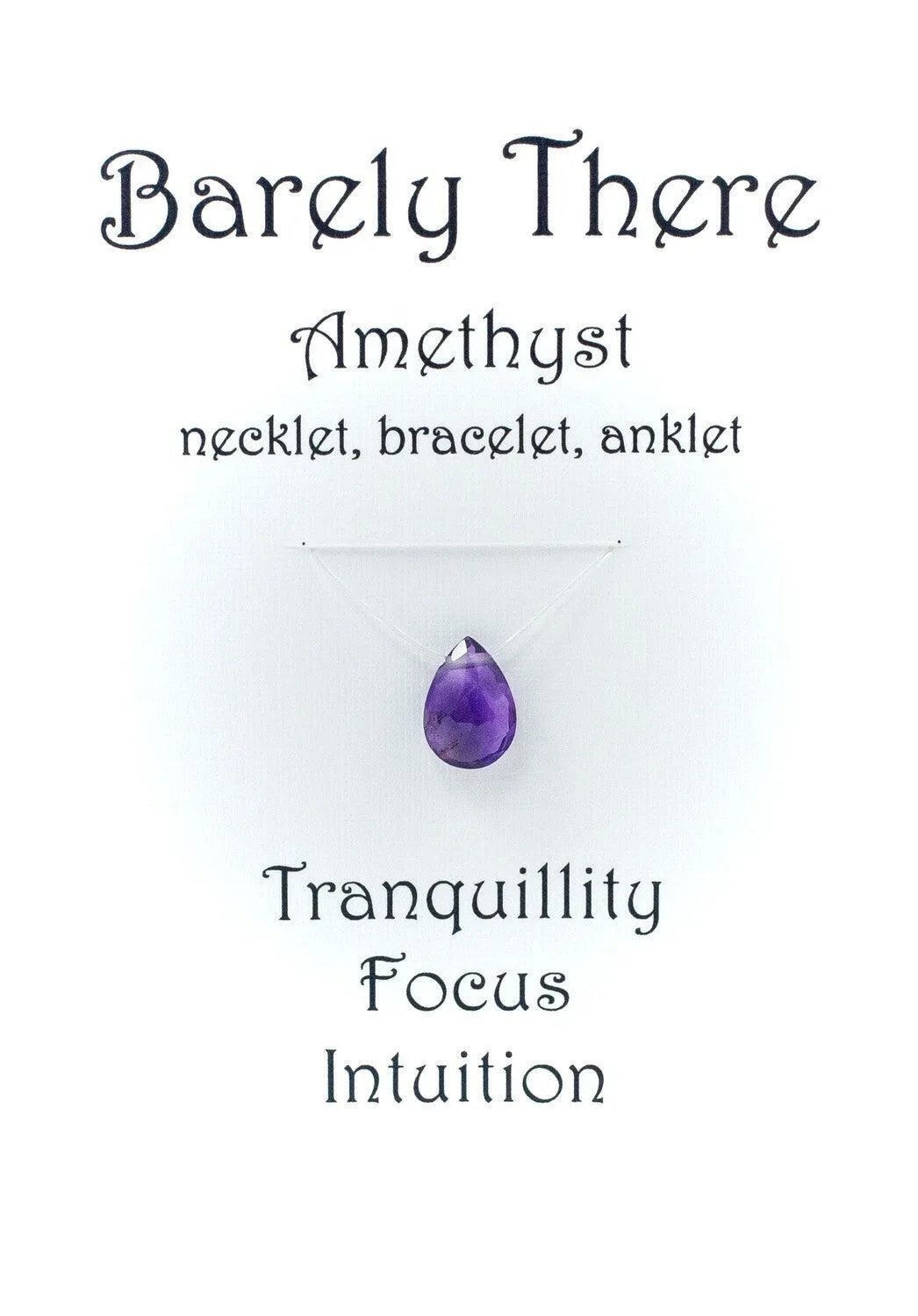Barely There Gems - Amethyst