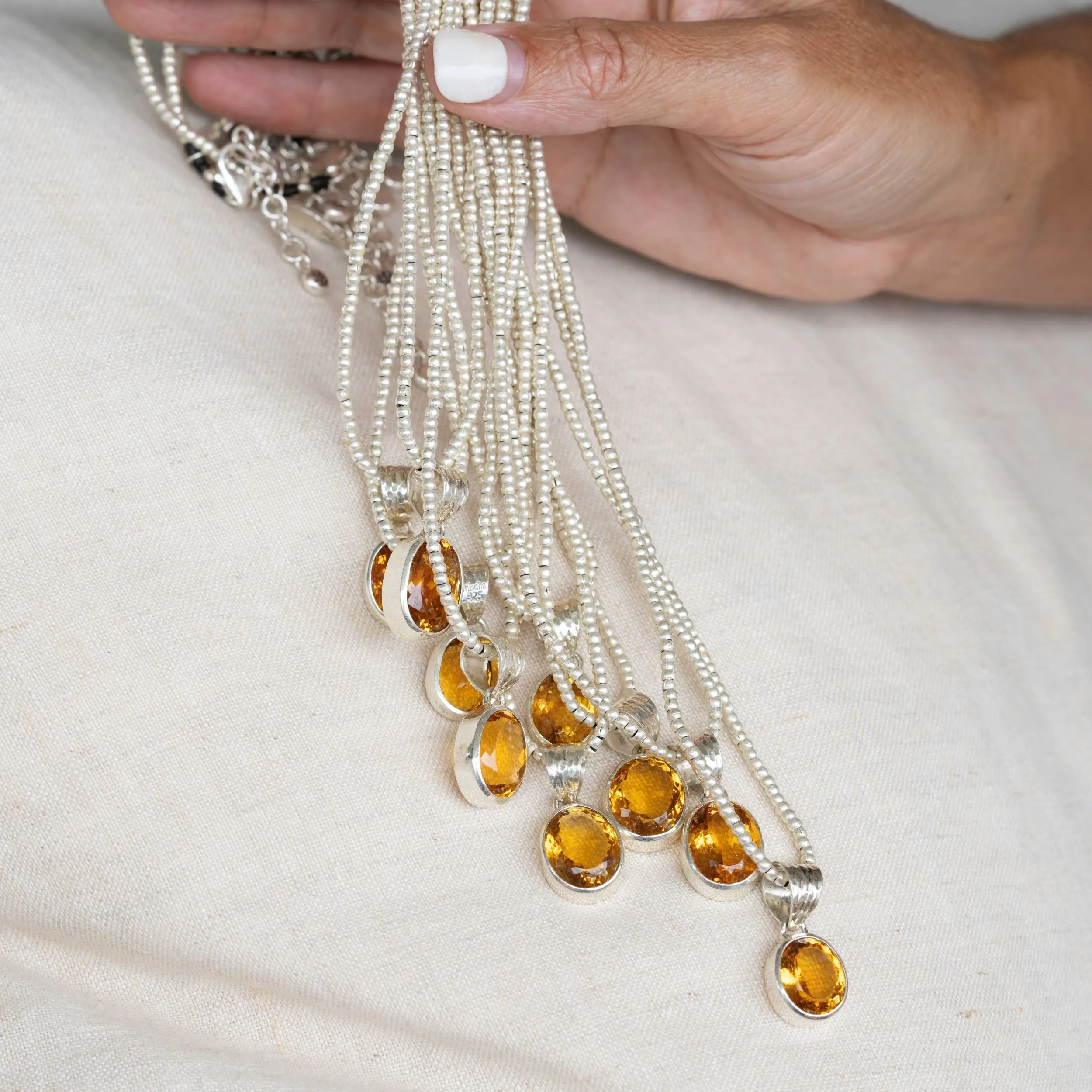 Citrine Helios Necklace