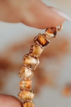 Citrine Riverbend Necklace