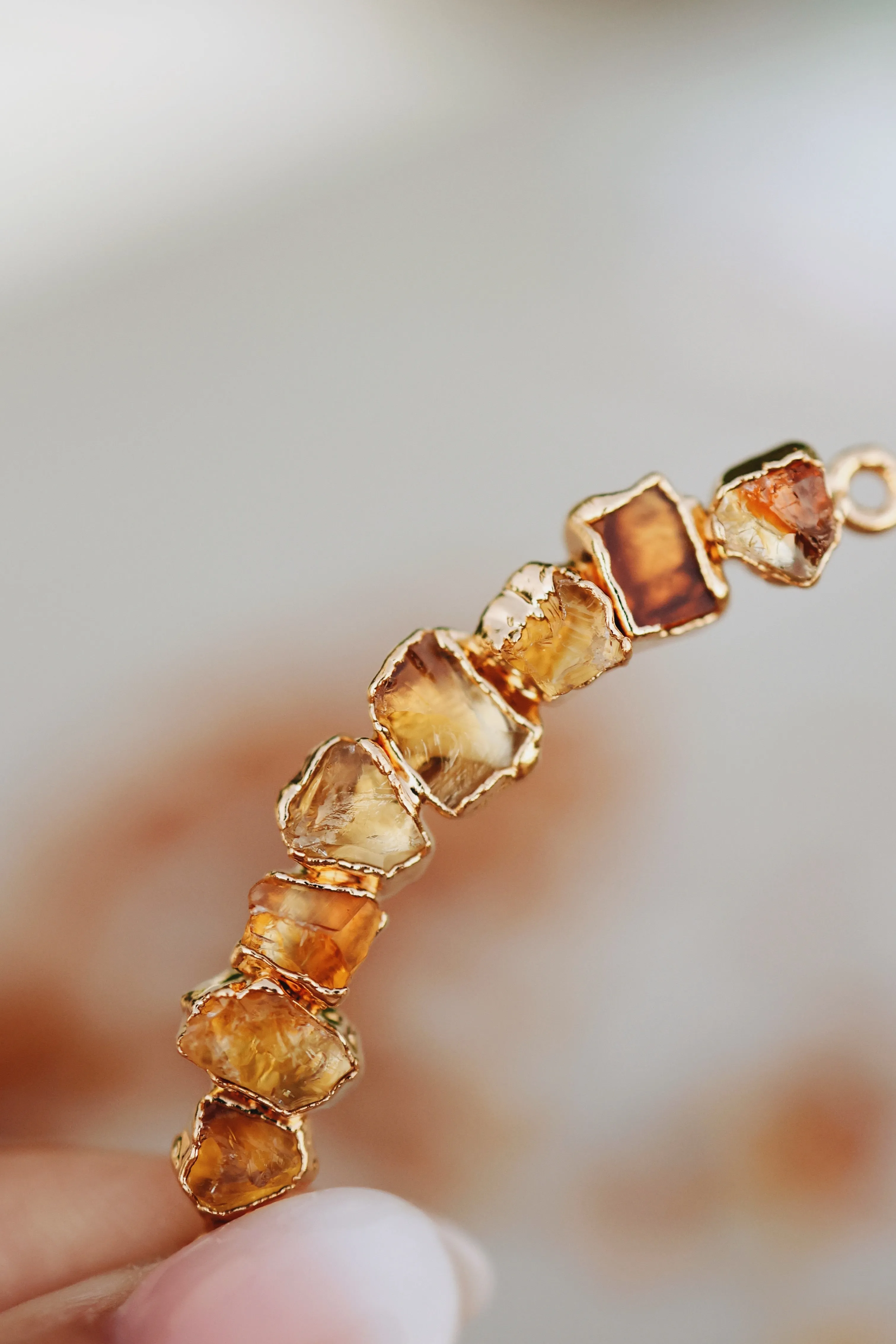 Citrine Riverbend Necklace
