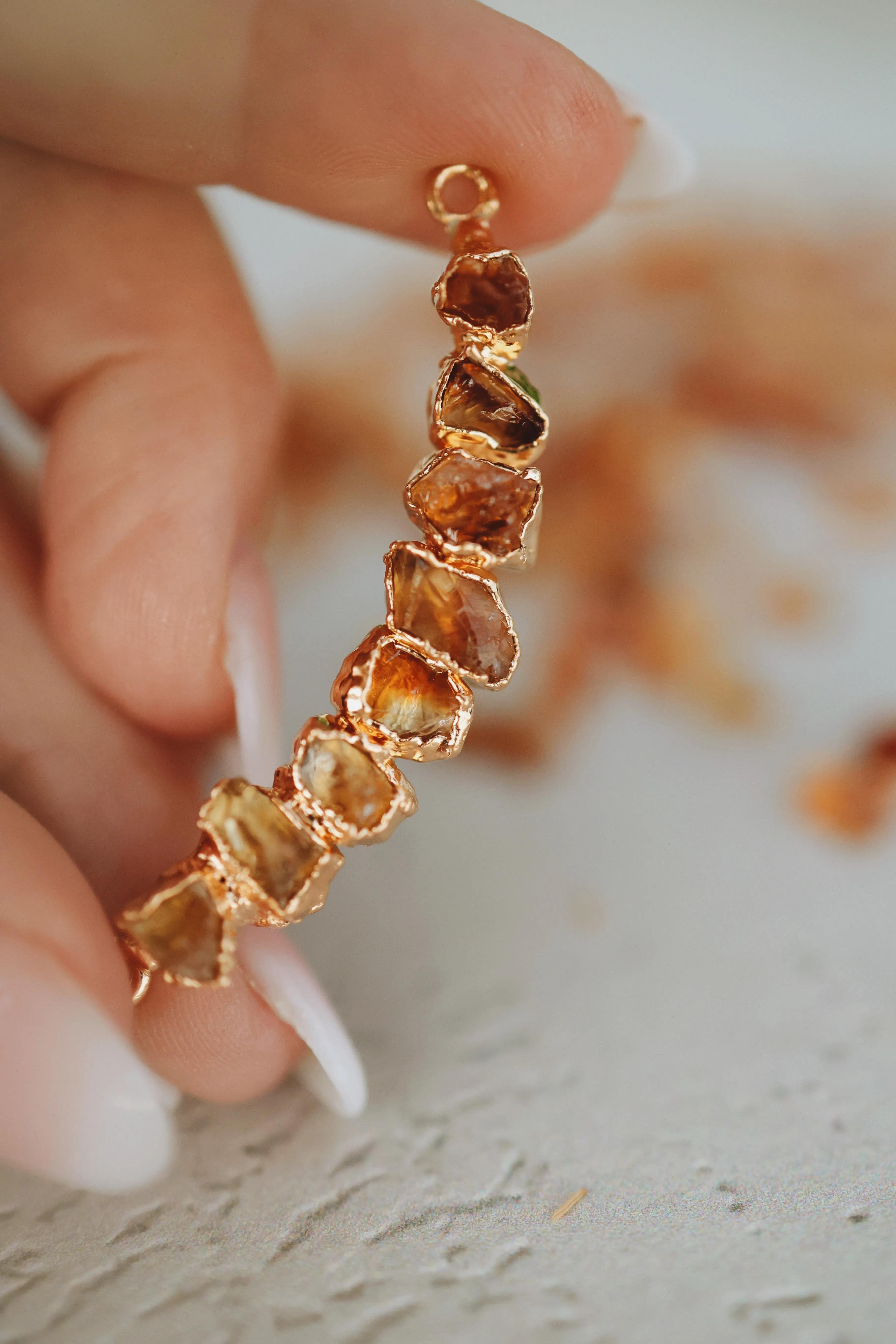 Citrine Riverbend Necklace
