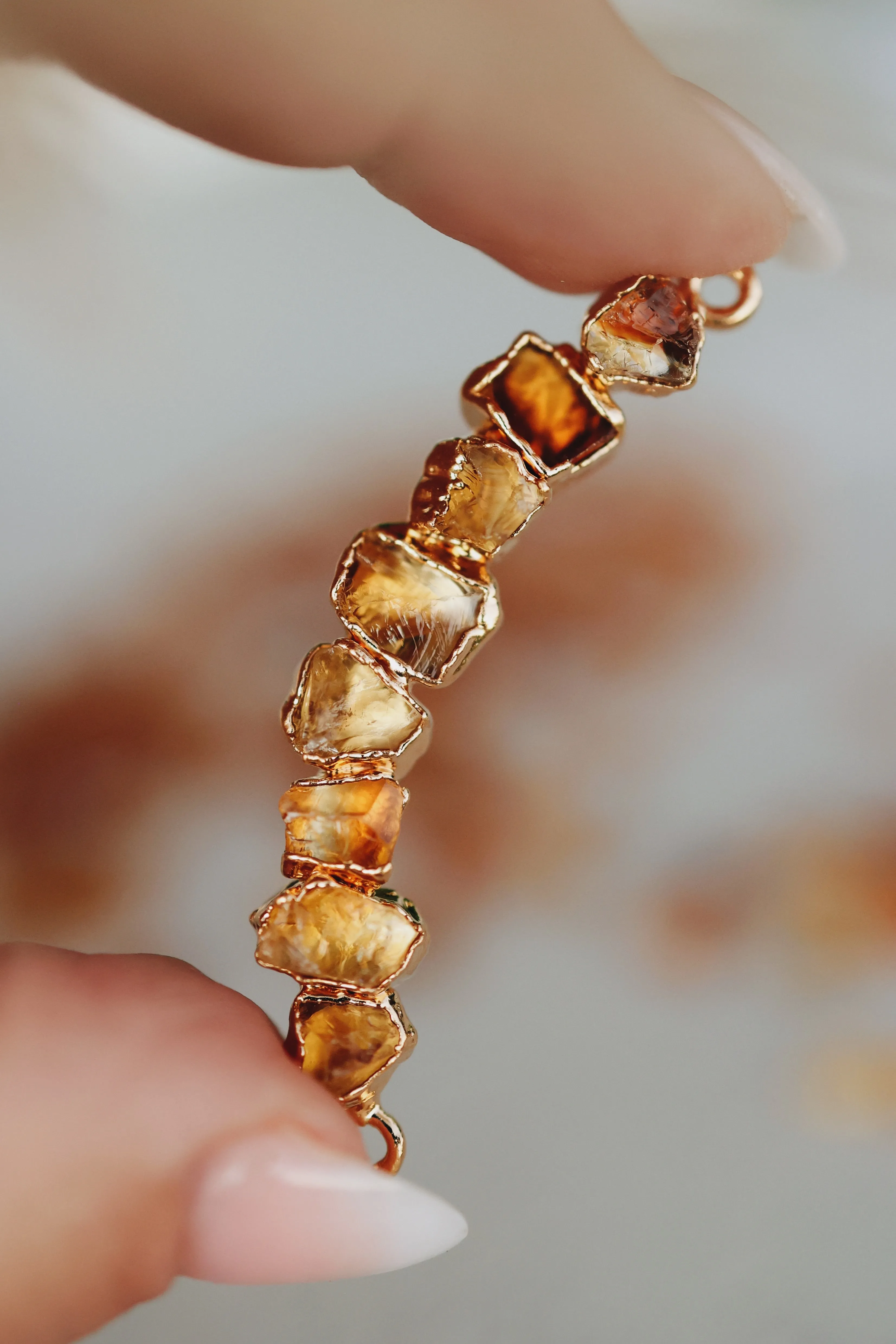 Citrine Riverbend Necklace