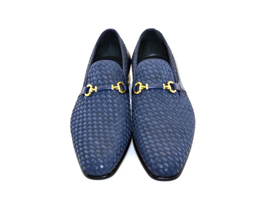 Corrente Suede Belt Blue