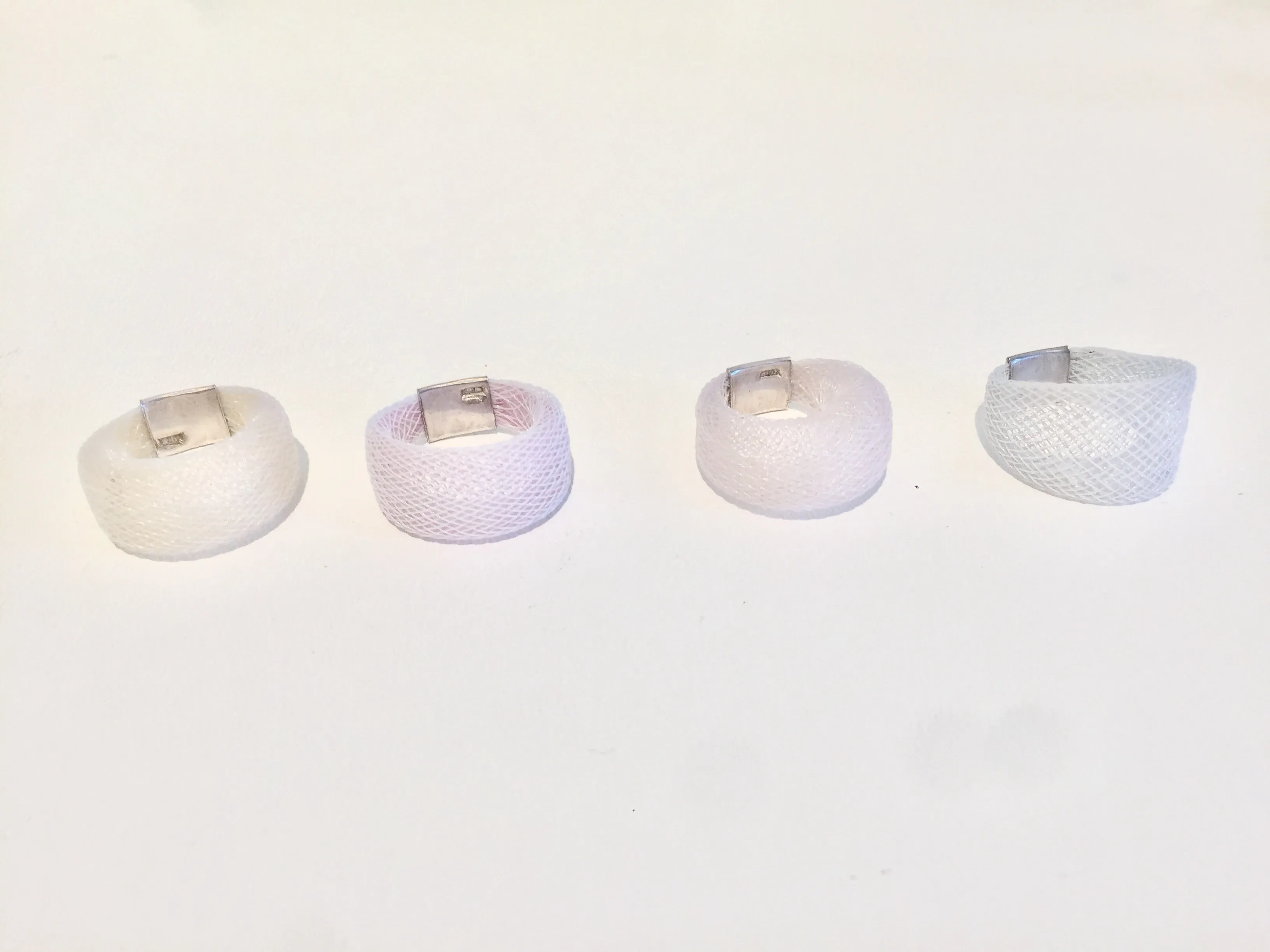 Dyed Nylon Mesh Ring