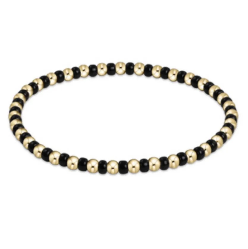 Gameday Hope Grateful Bracelet - Onyx