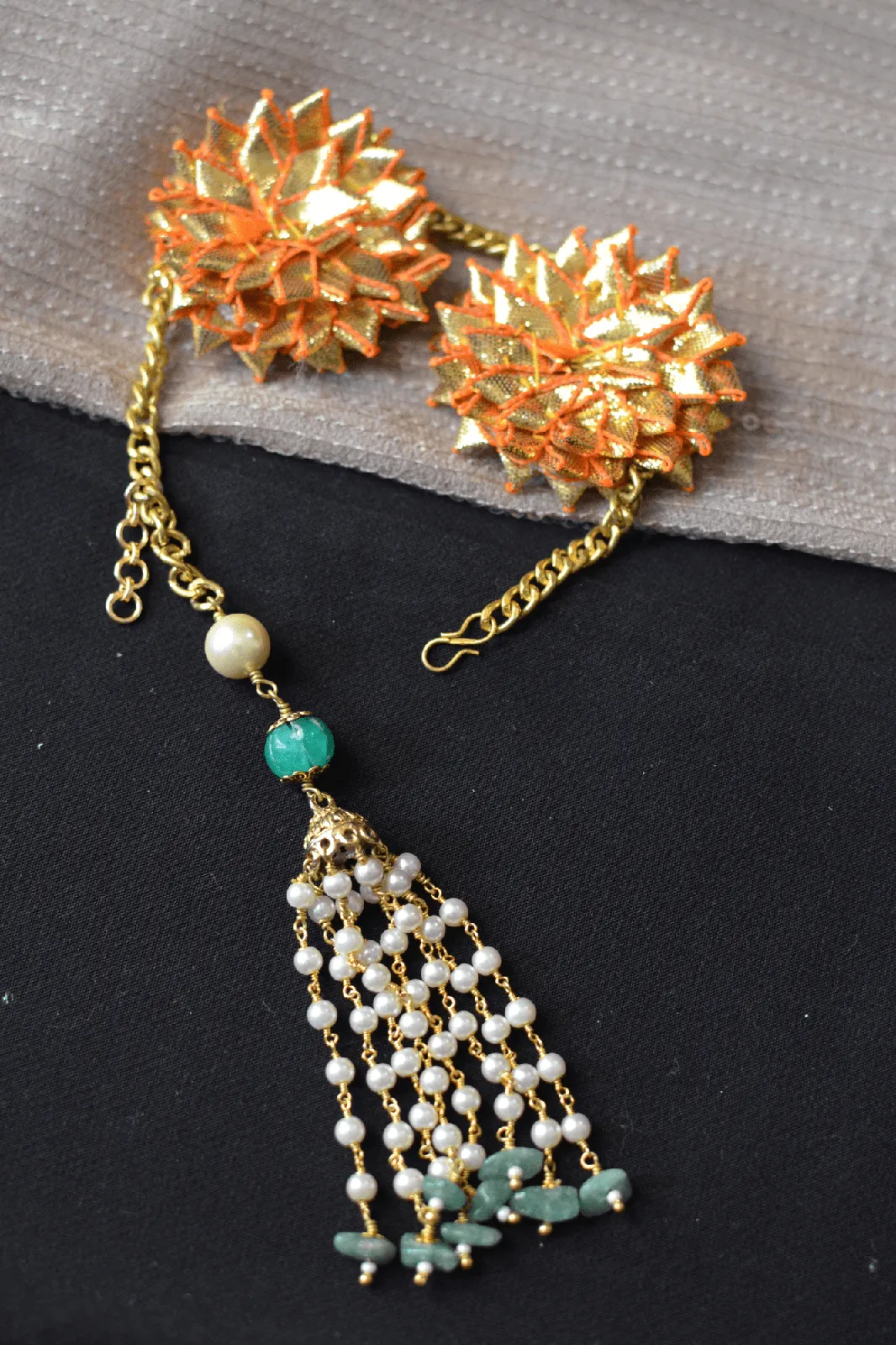 Gold Bracelet Gota Tassel