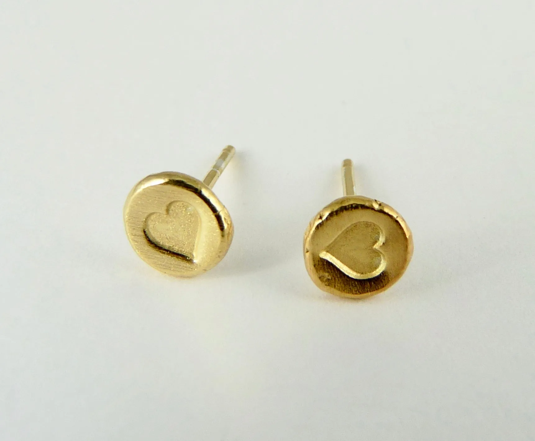 Heart Stud Earrings