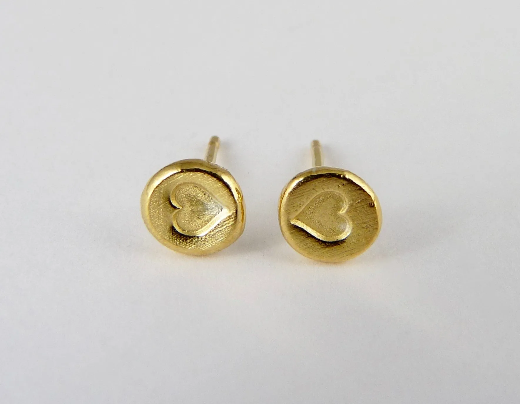 Heart Stud Earrings