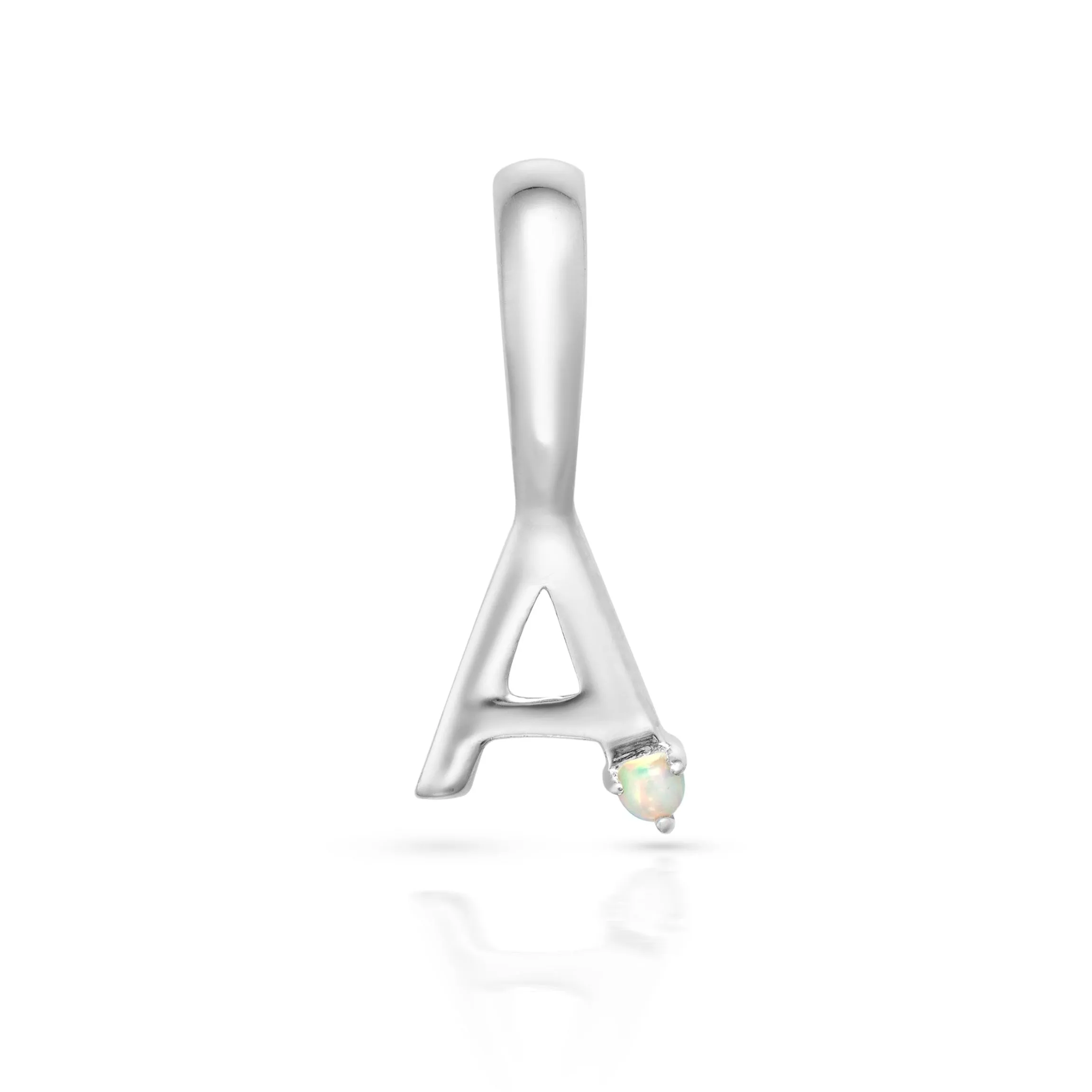 Initial Silver Charms