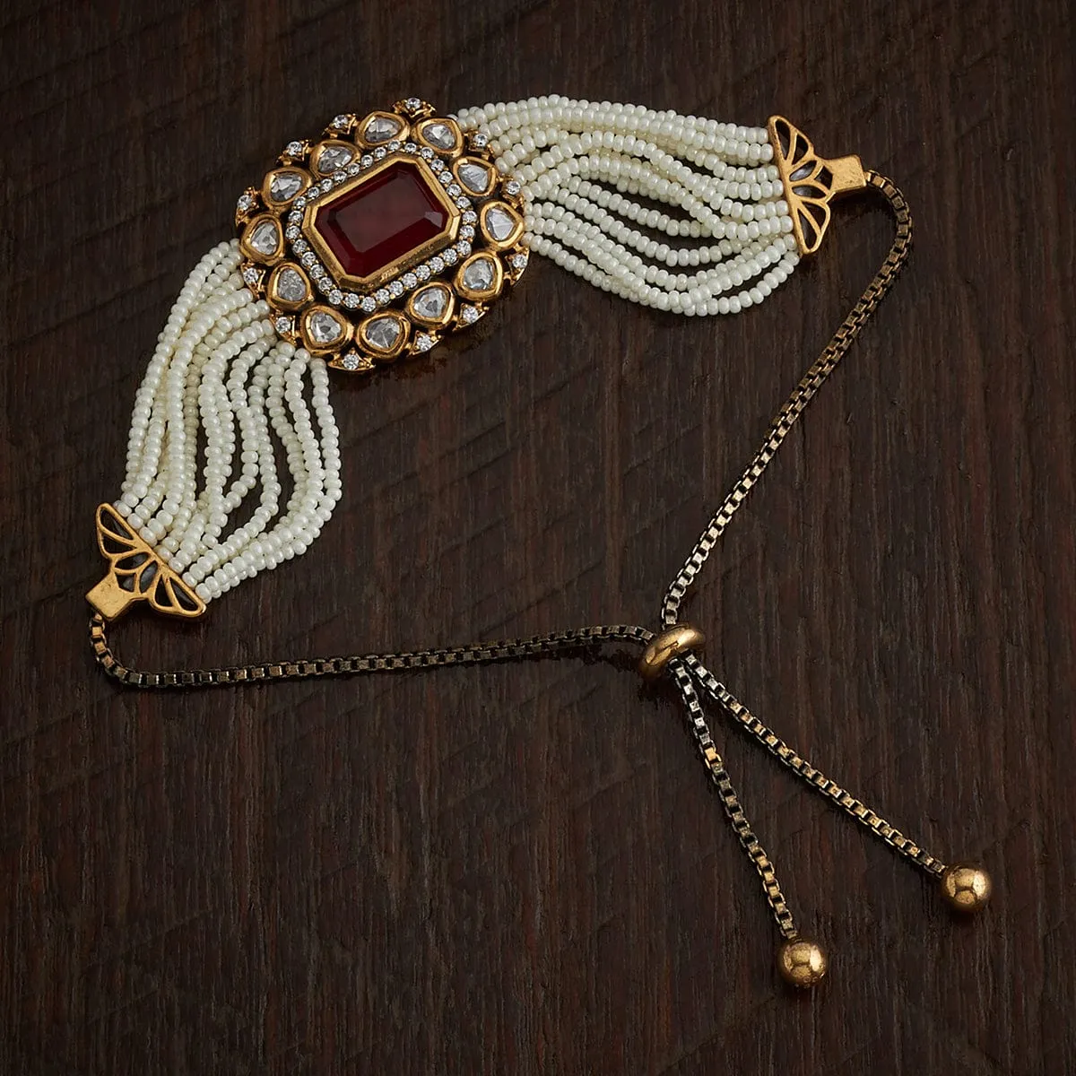 Kundan Bracelet 164613