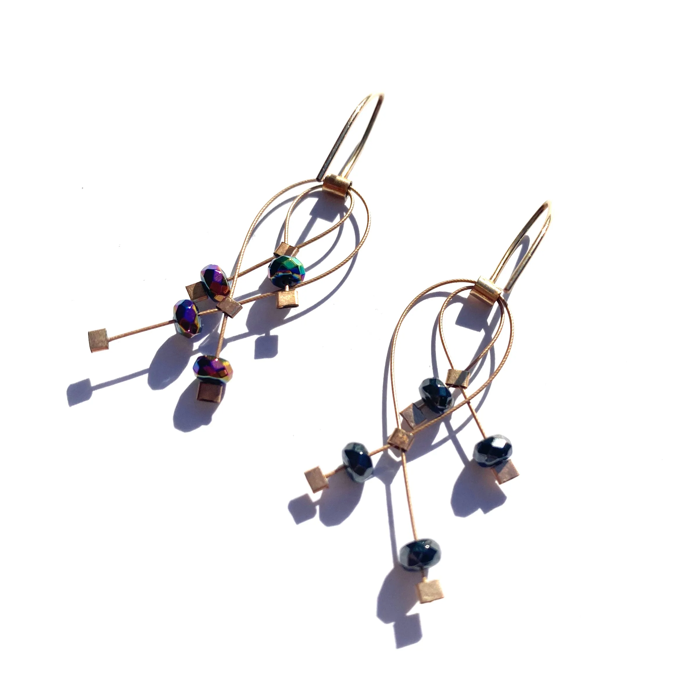 Lattice Hook Earrings (Mini)