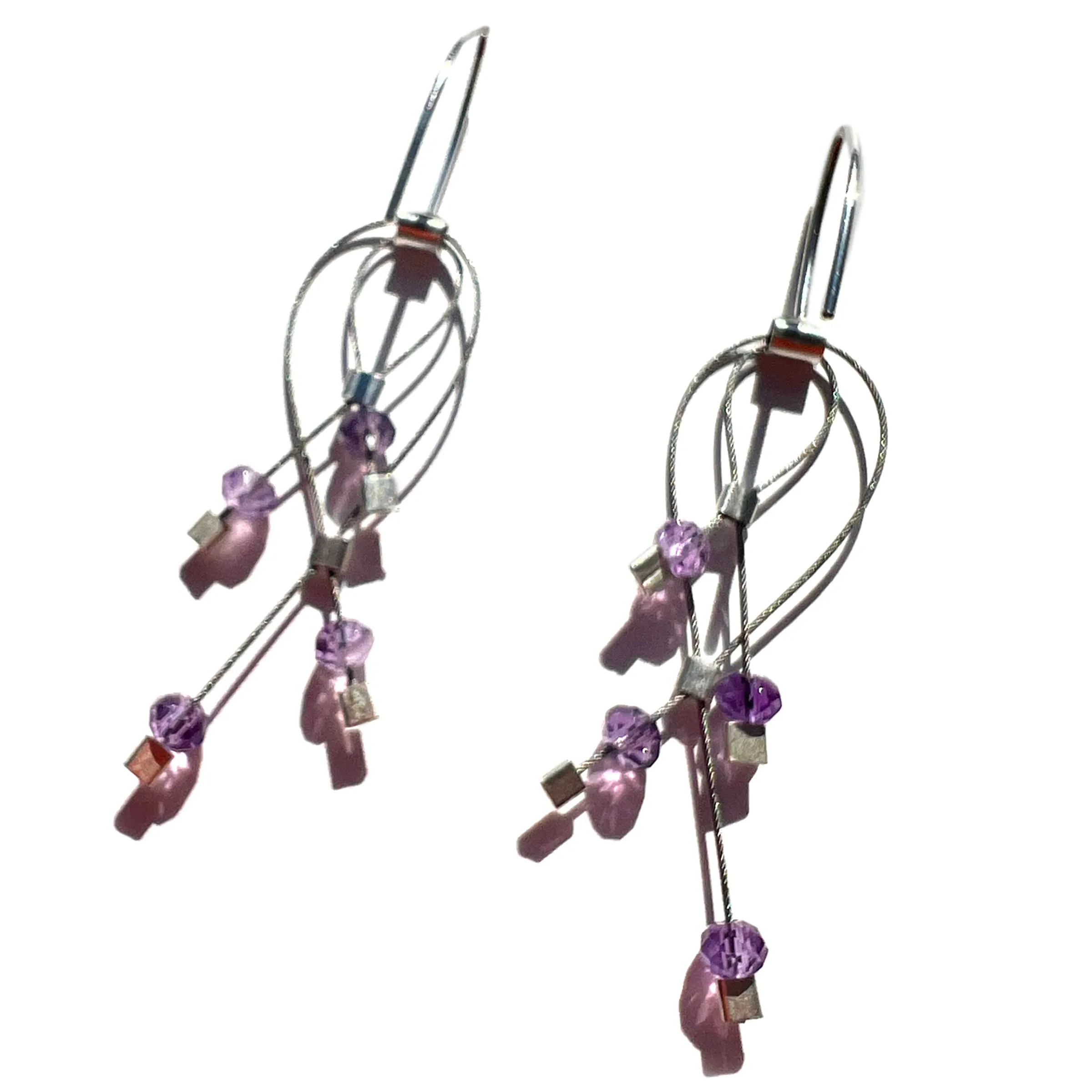 Lattice Hook Earrings (Mini)
