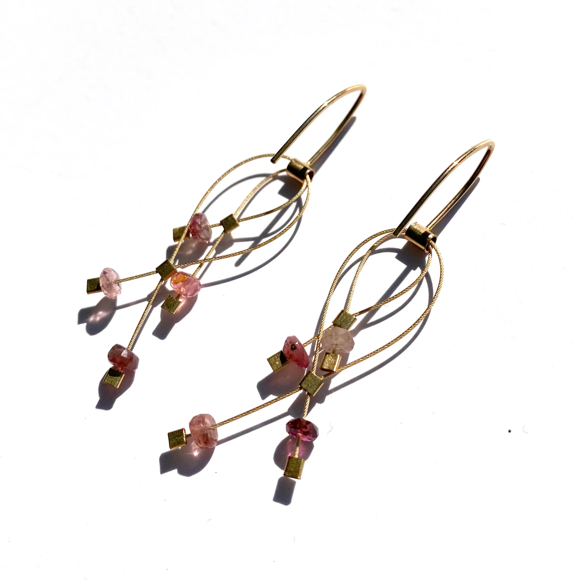 Lattice Hook Earrings (Mini)