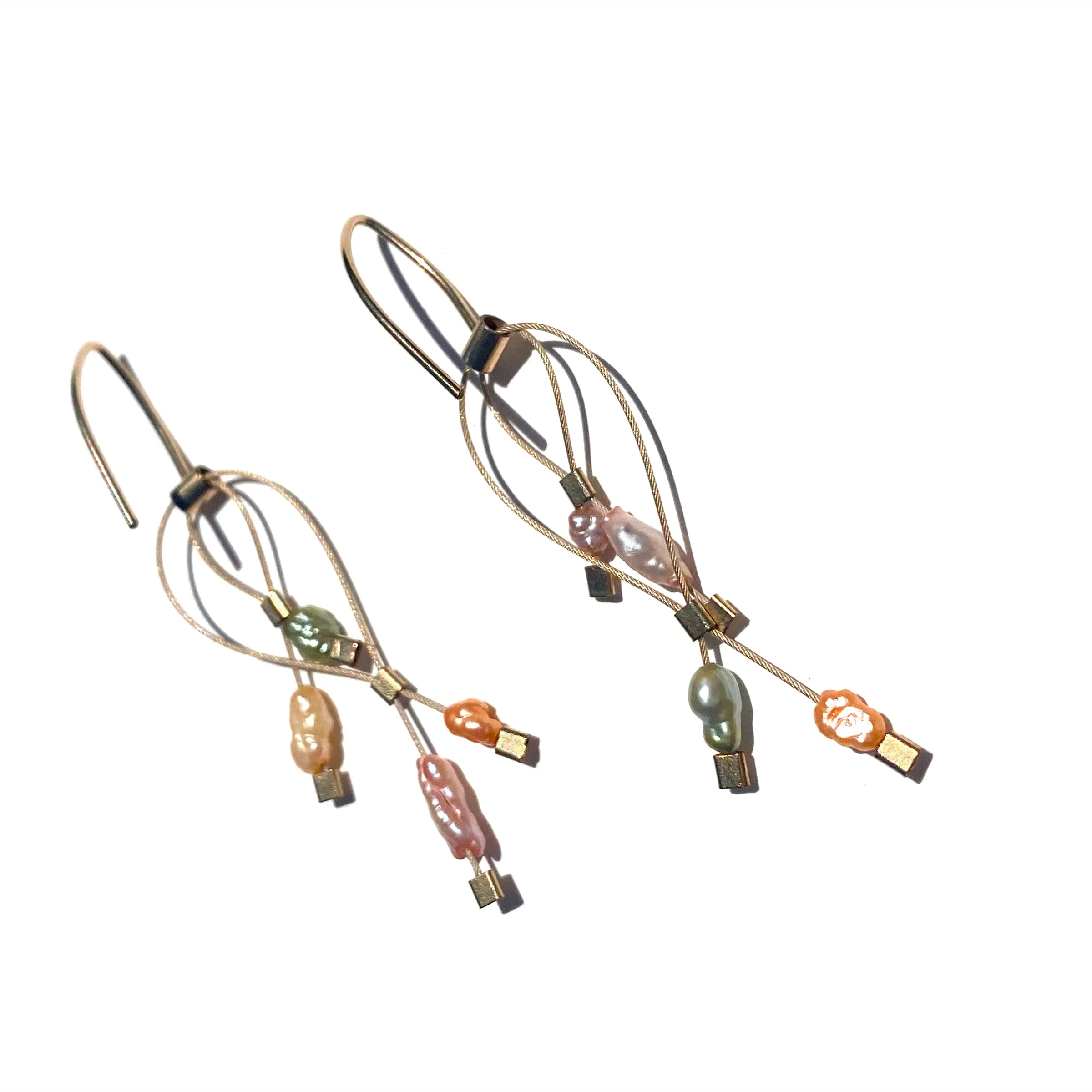 Lattice Hook Earrings (Mini)