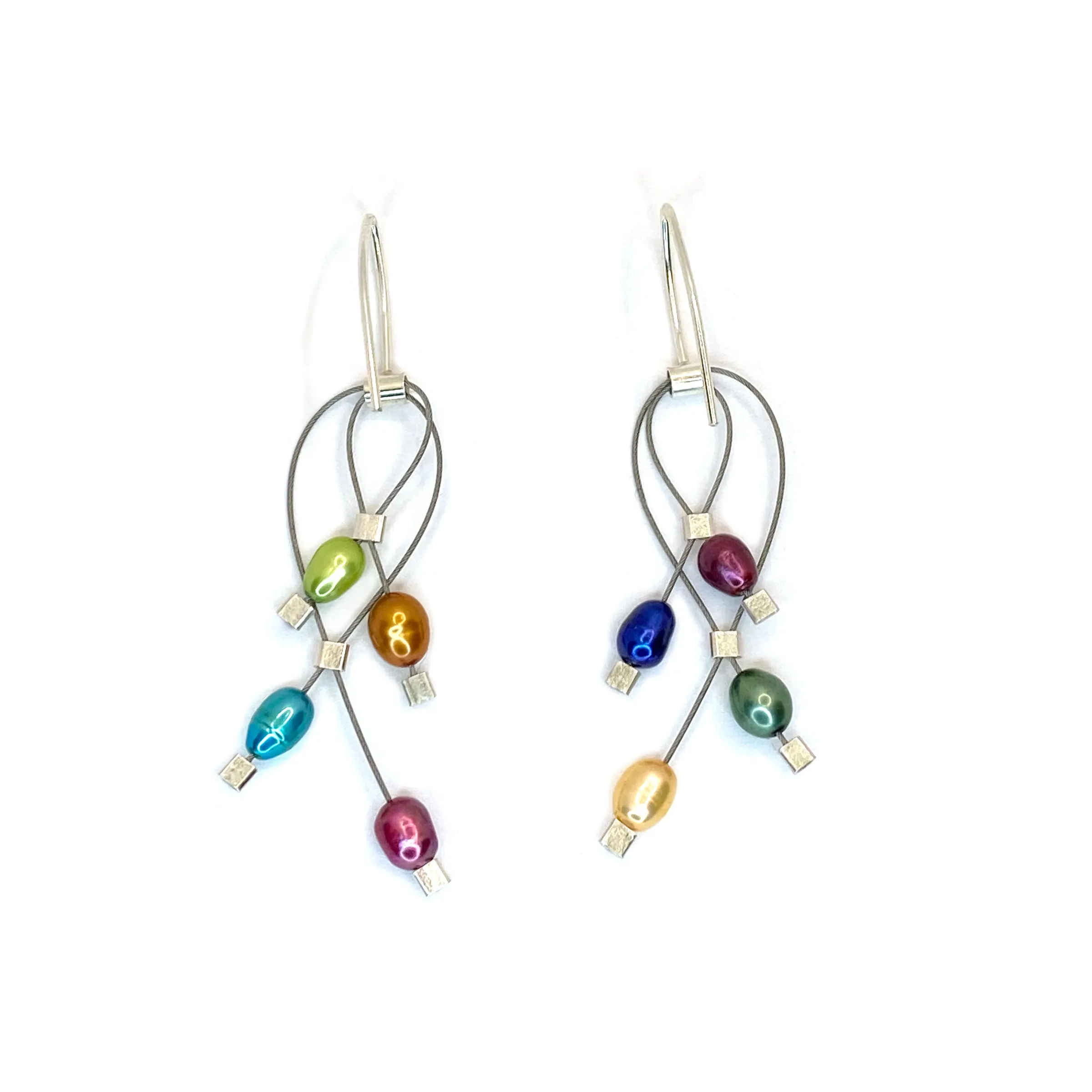 Lattice Hook Earrings (Mini)