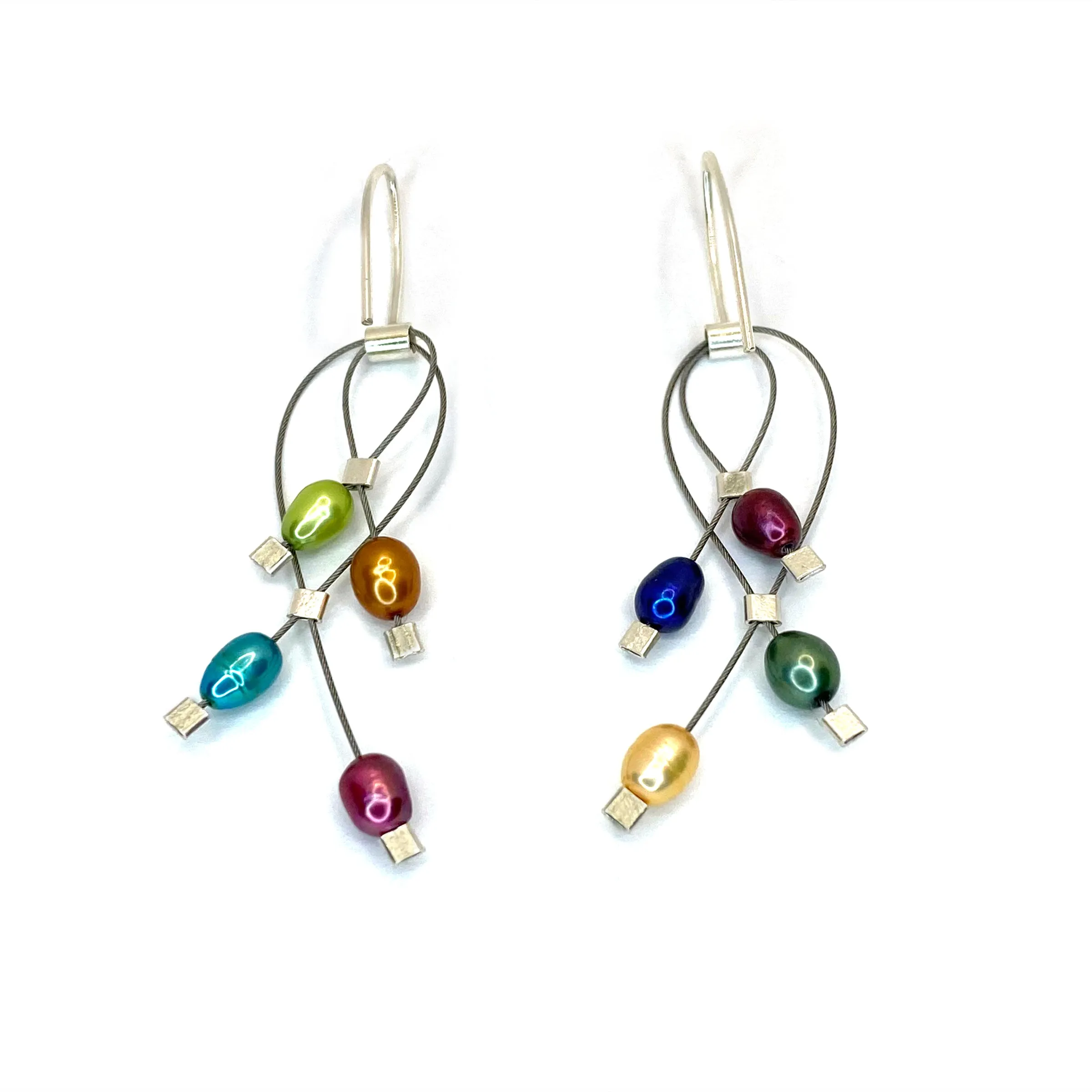 Lattice Hook Earrings (Mini)