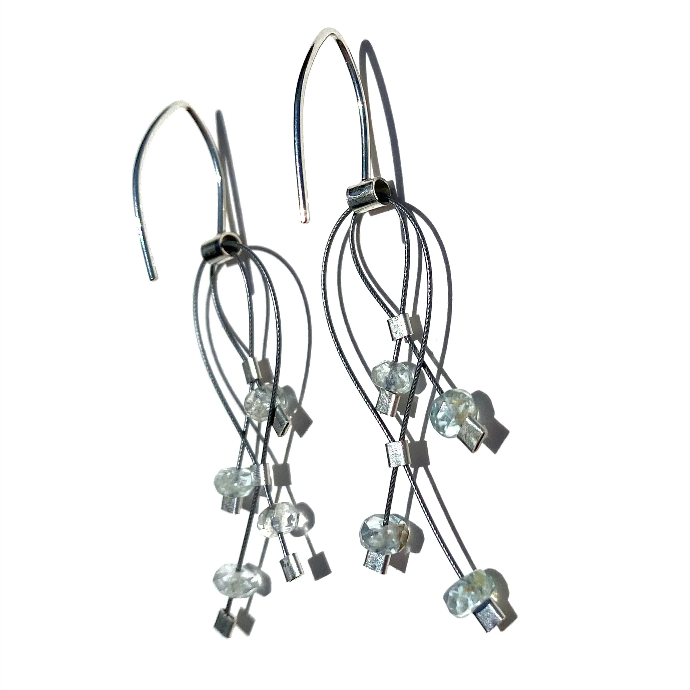 Lattice Hook Earrings (Mini)