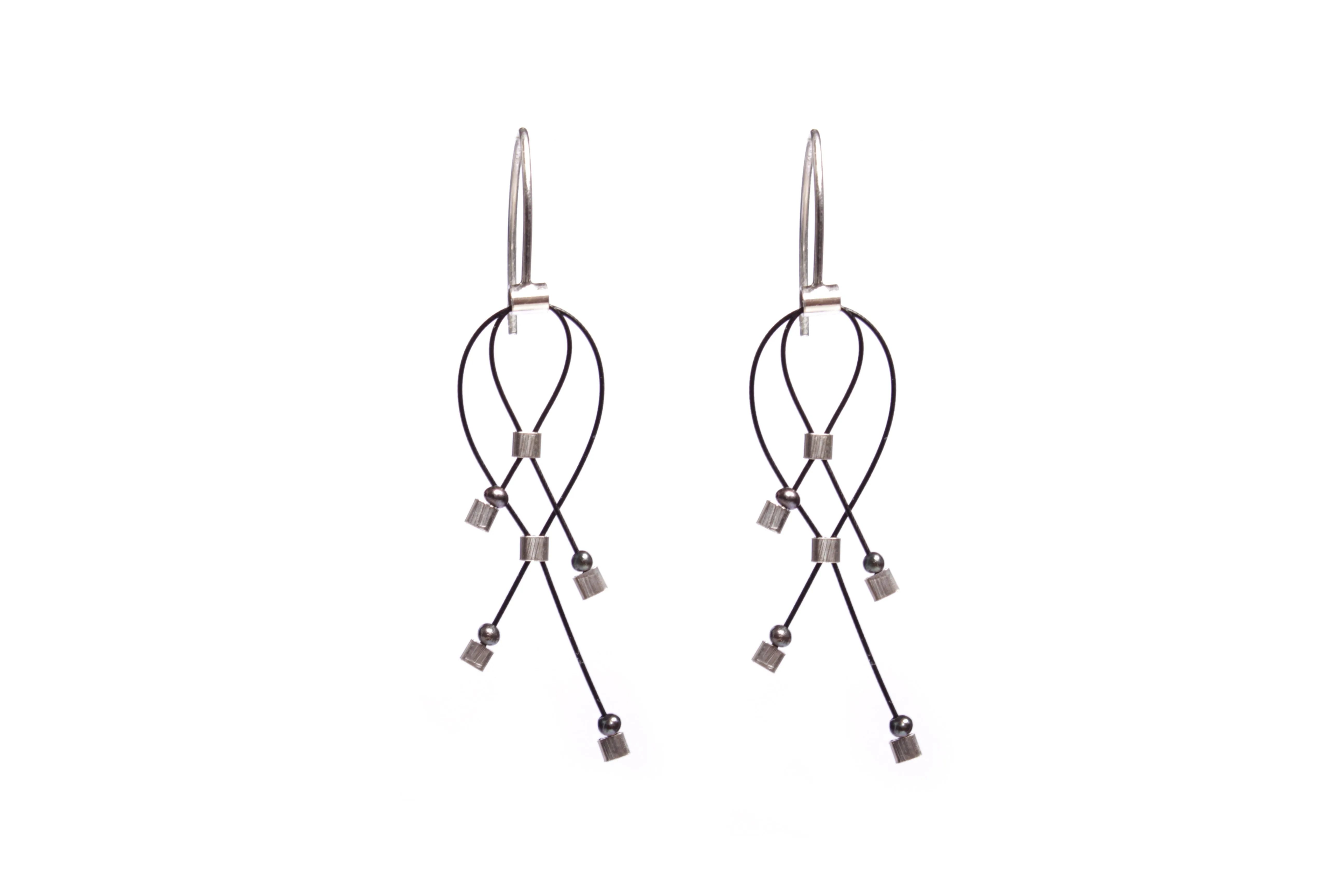 Lattice Hook Earrings (Mini)