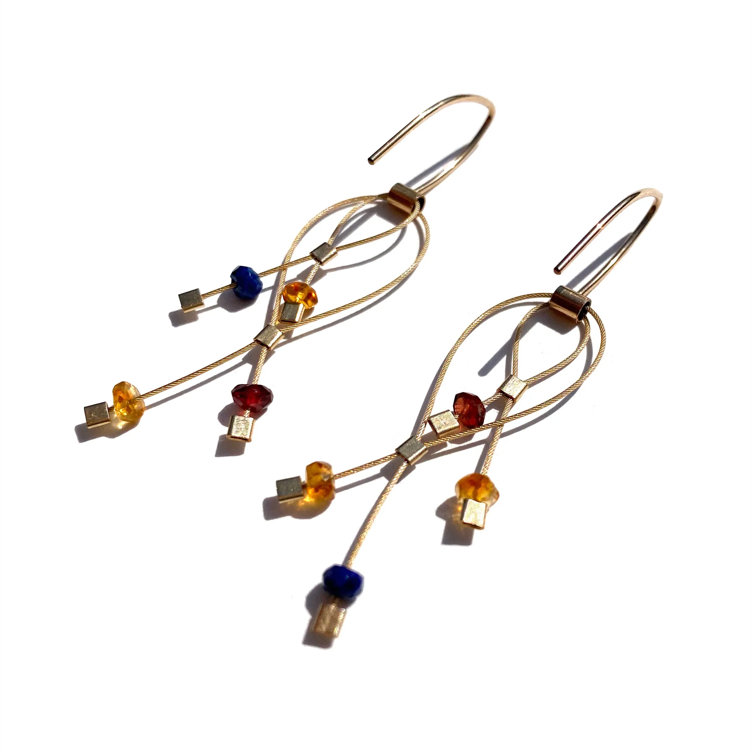 Lattice Hook Earrings (Mini)