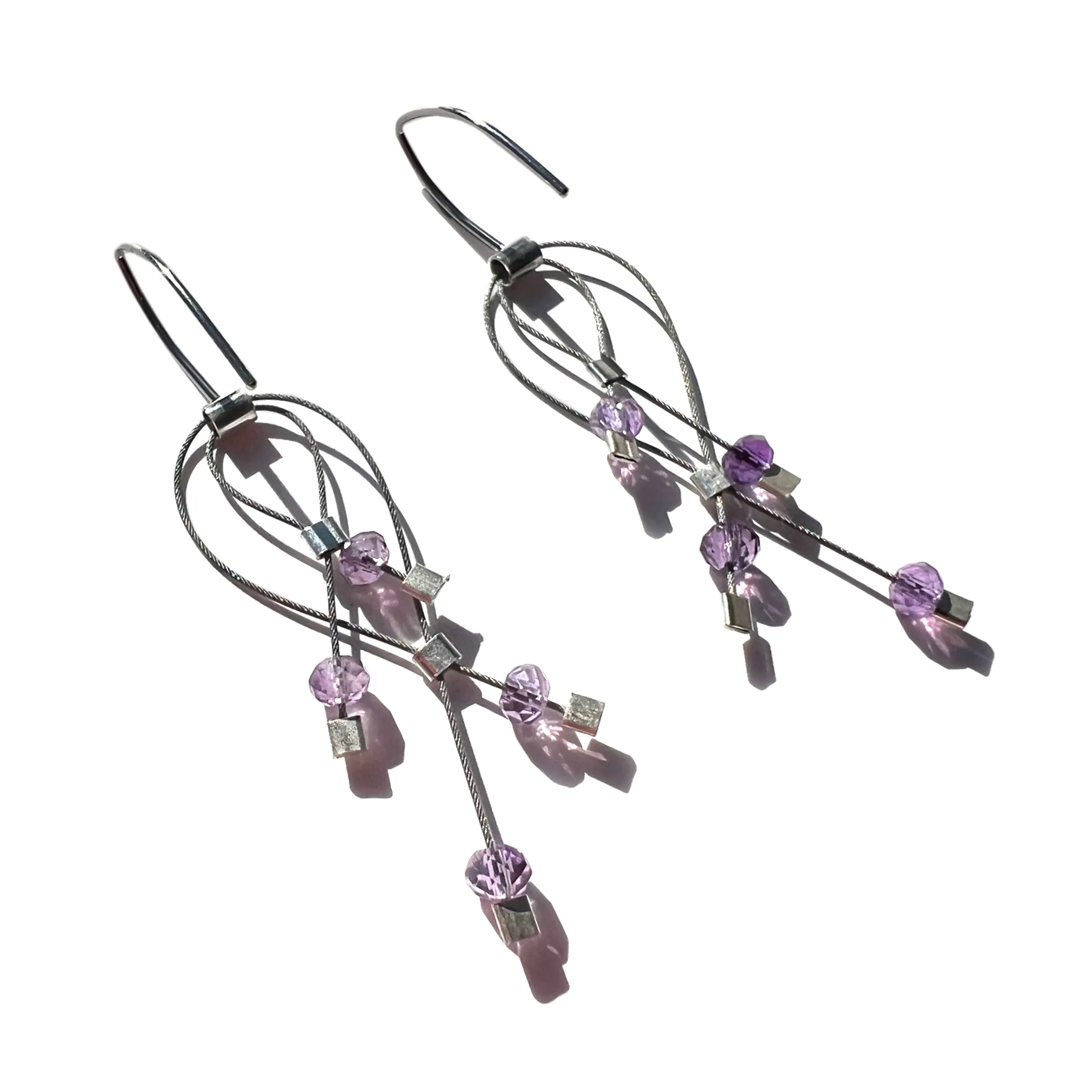 Lattice Hook Earrings (Mini)