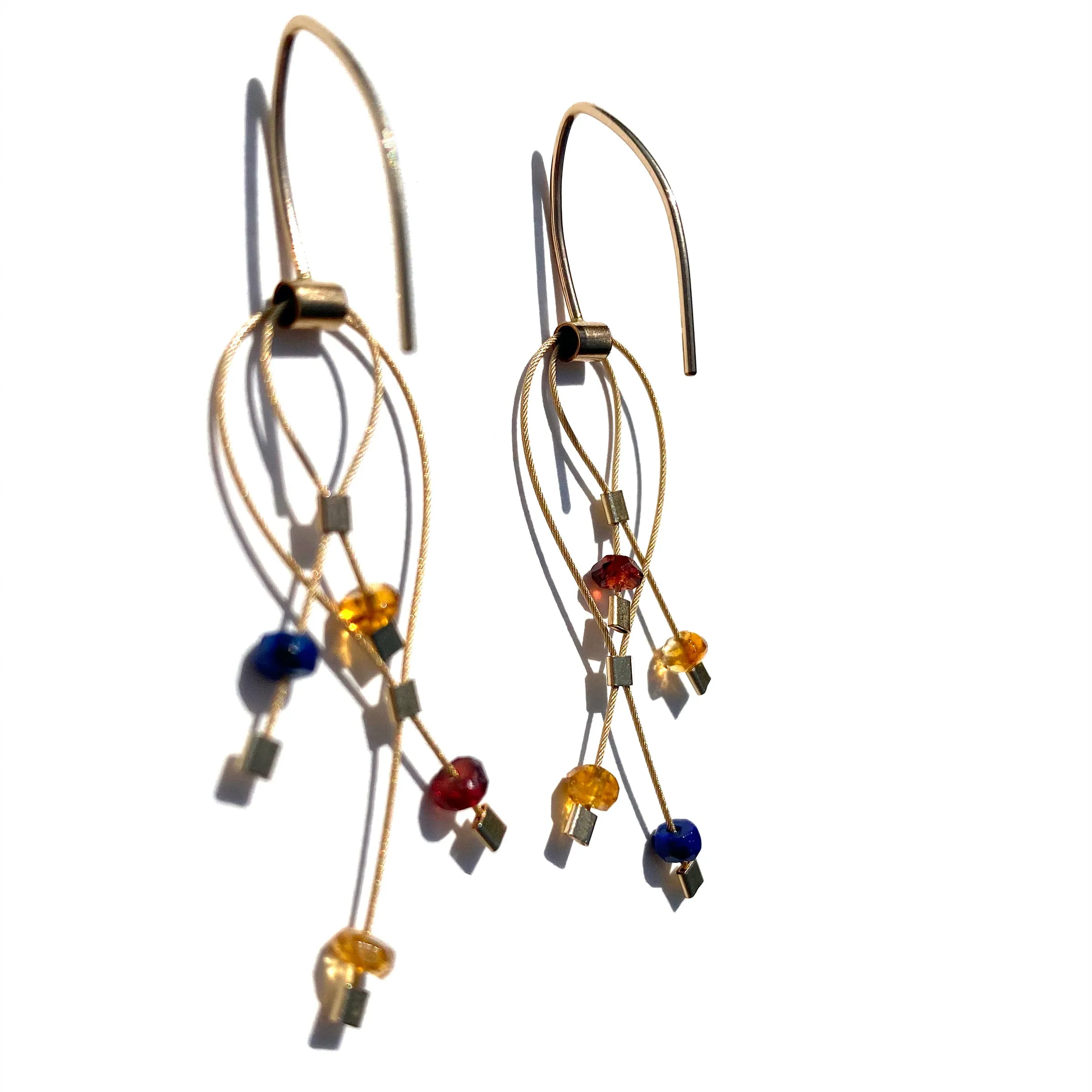 Lattice Hook Earrings (Mini)