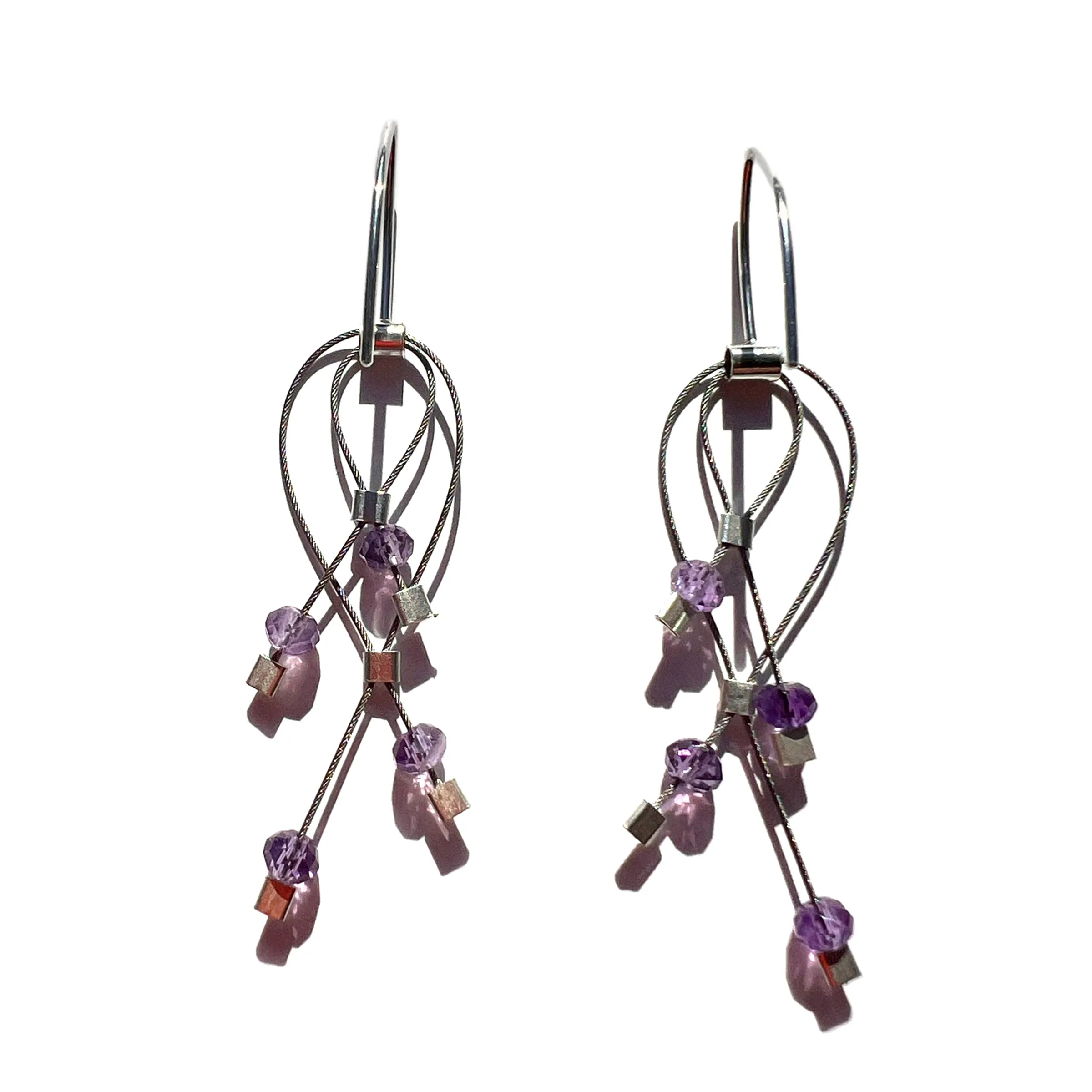 Lattice Hook Earrings (Mini)