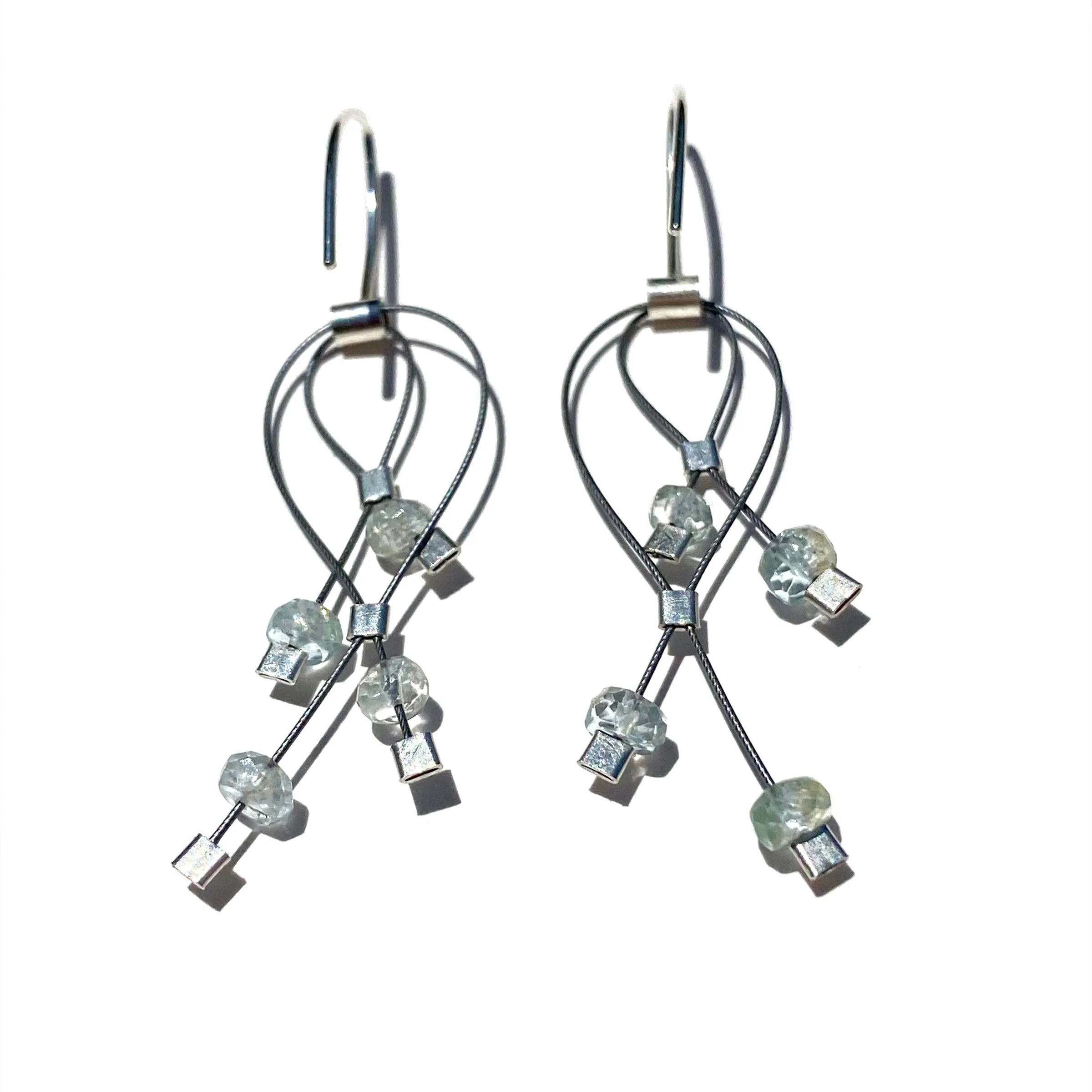 Lattice Hook Earrings (Mini)