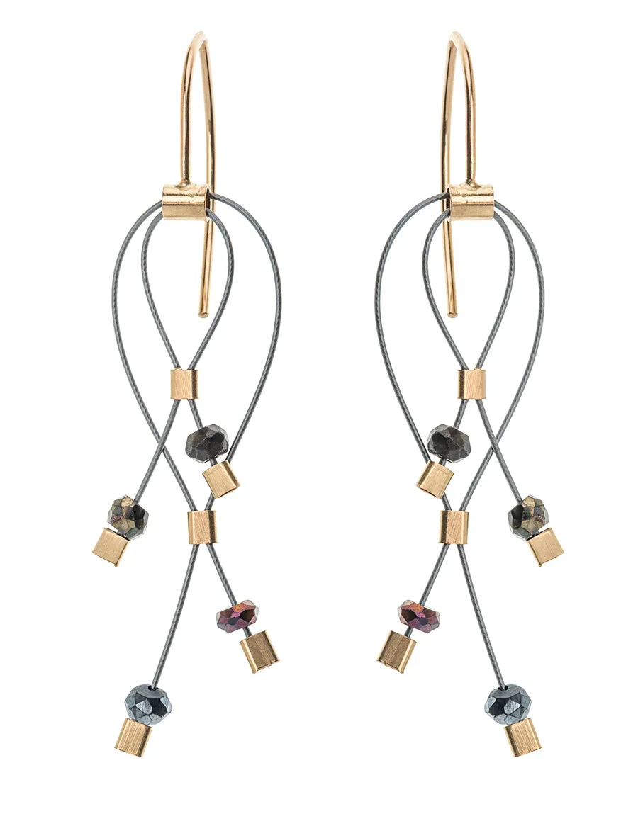 Lattice Hook Earrings (Mini)