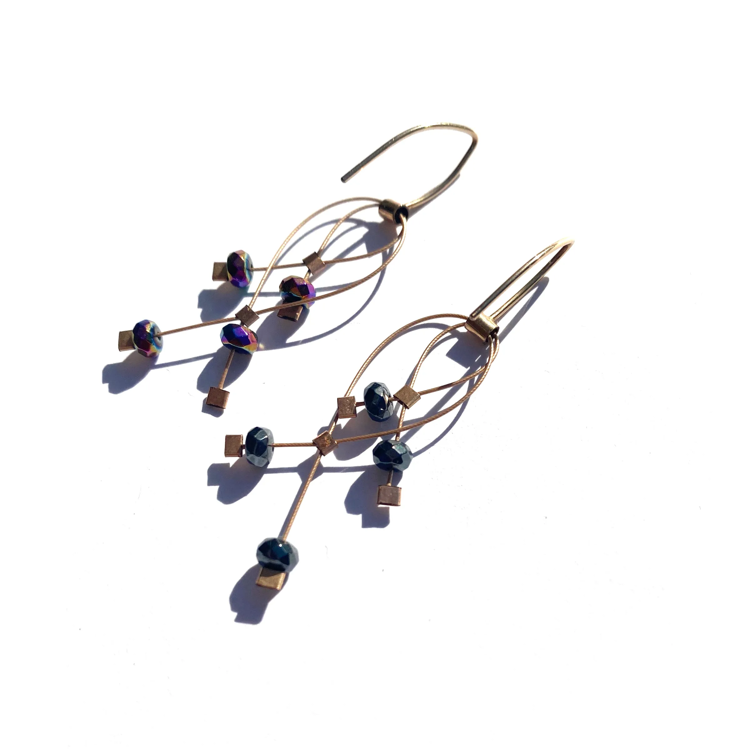 Lattice Hook Earrings (Mini)