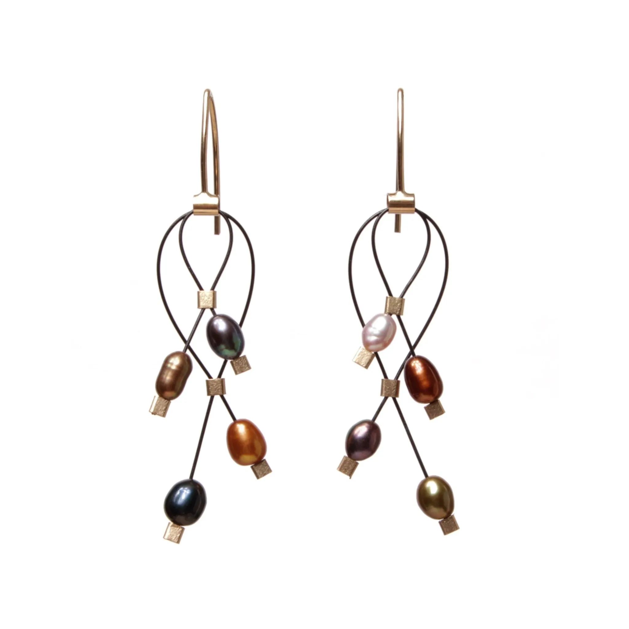 Lattice Hook Earrings (Mini)