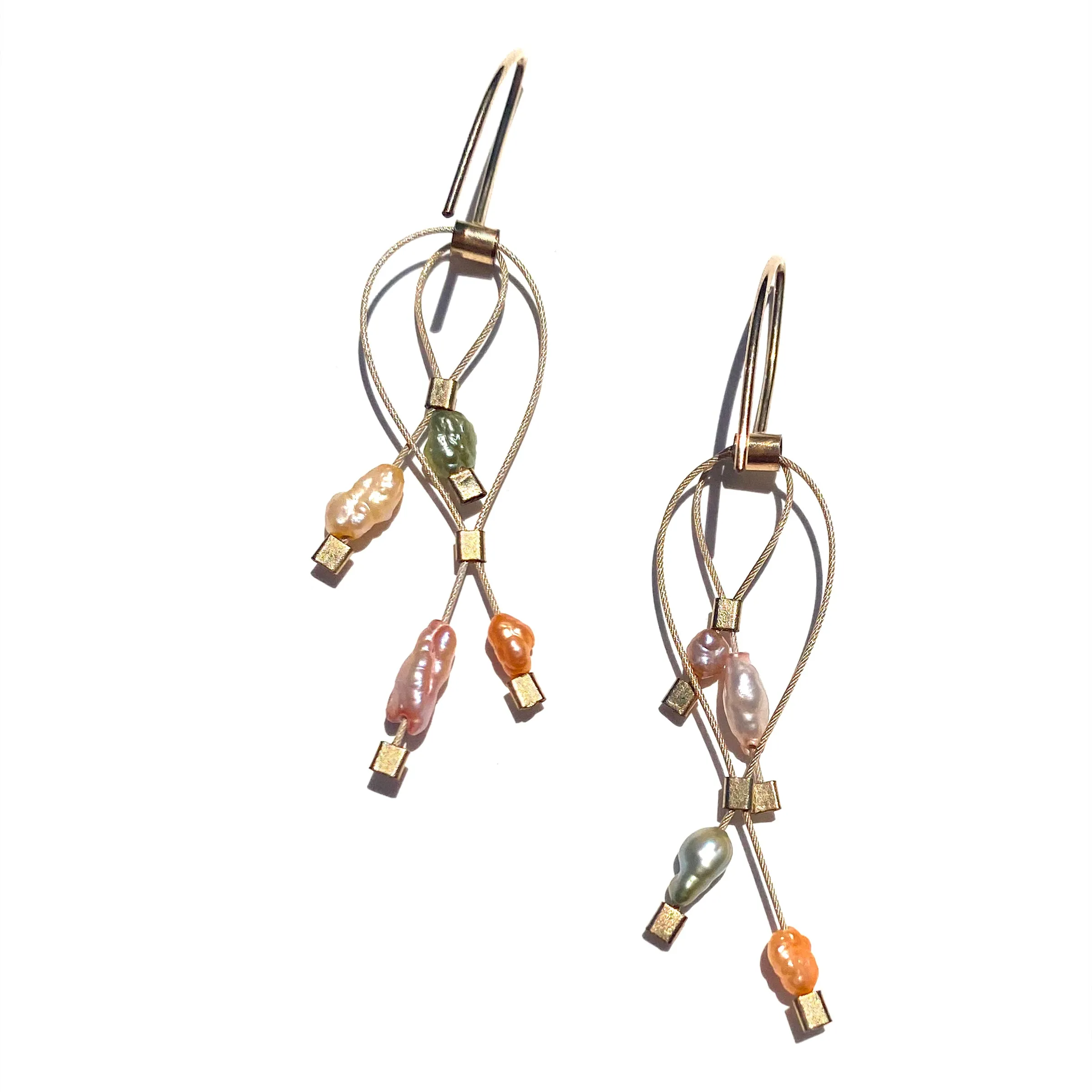 Lattice Hook Earrings (Mini)