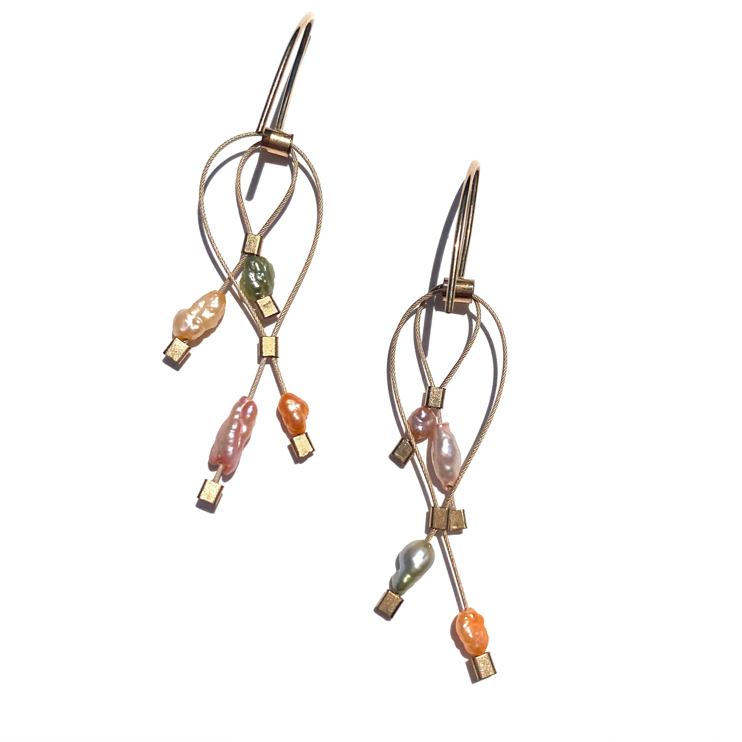 Lattice Hook Earrings (Mini)