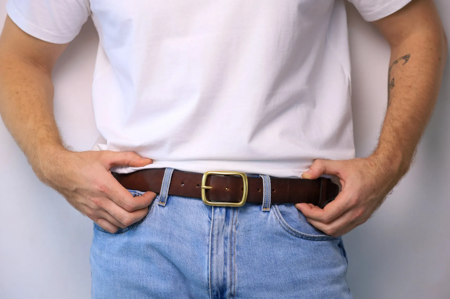 Leather Belt, Full Grain Leather Belt, Brown Leather Belt,Mens Leather Belt,Womens Leather Belt, Gift belt, gift for boyfriend, Brass Buckle