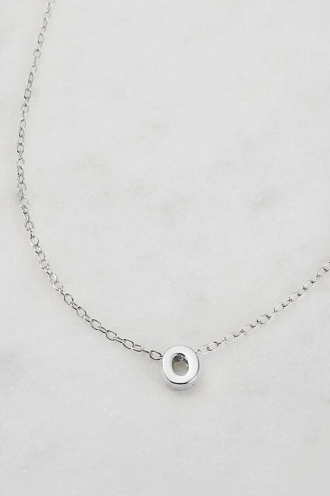 Letter Necklace O