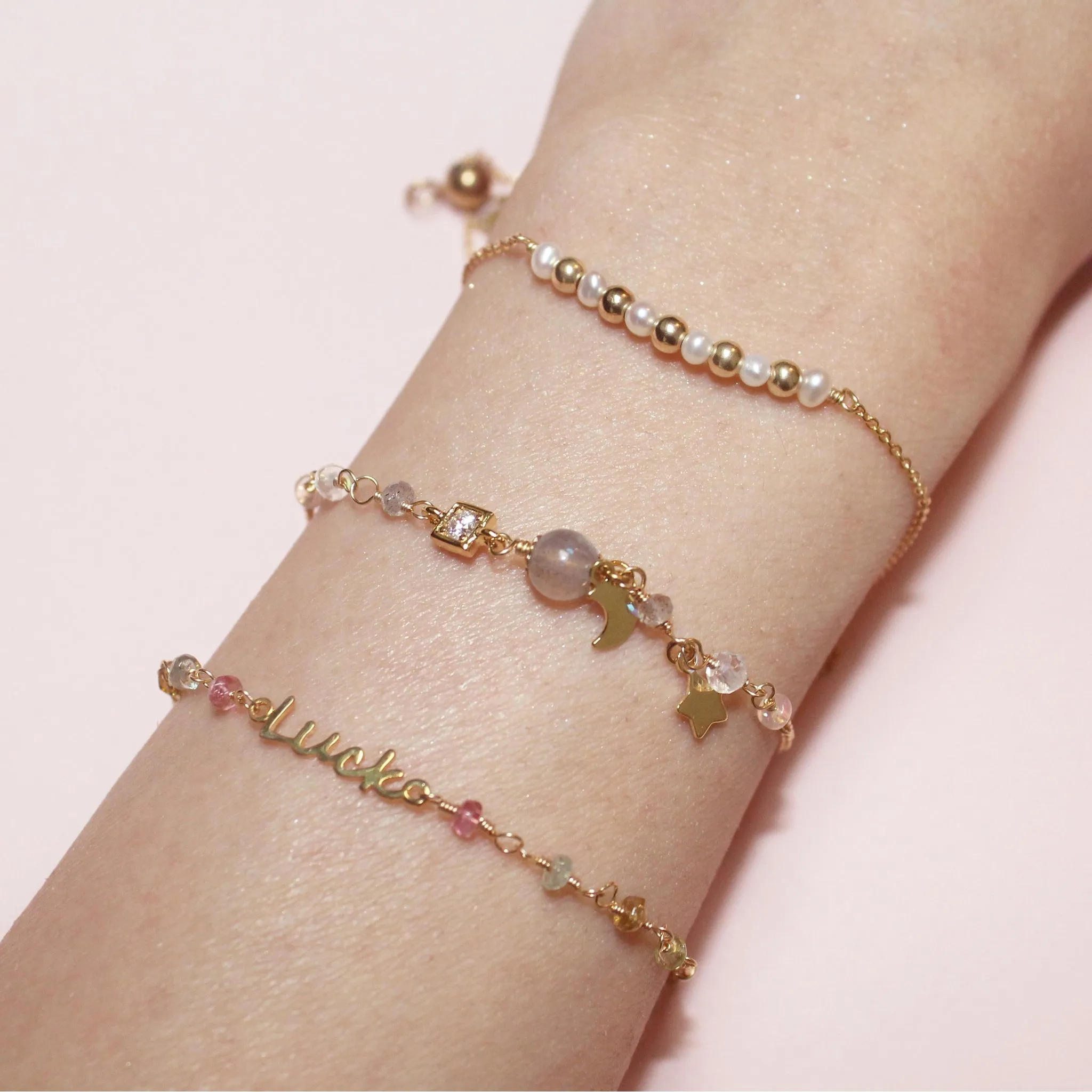Luck Rainbow Tourmaline Bracelet