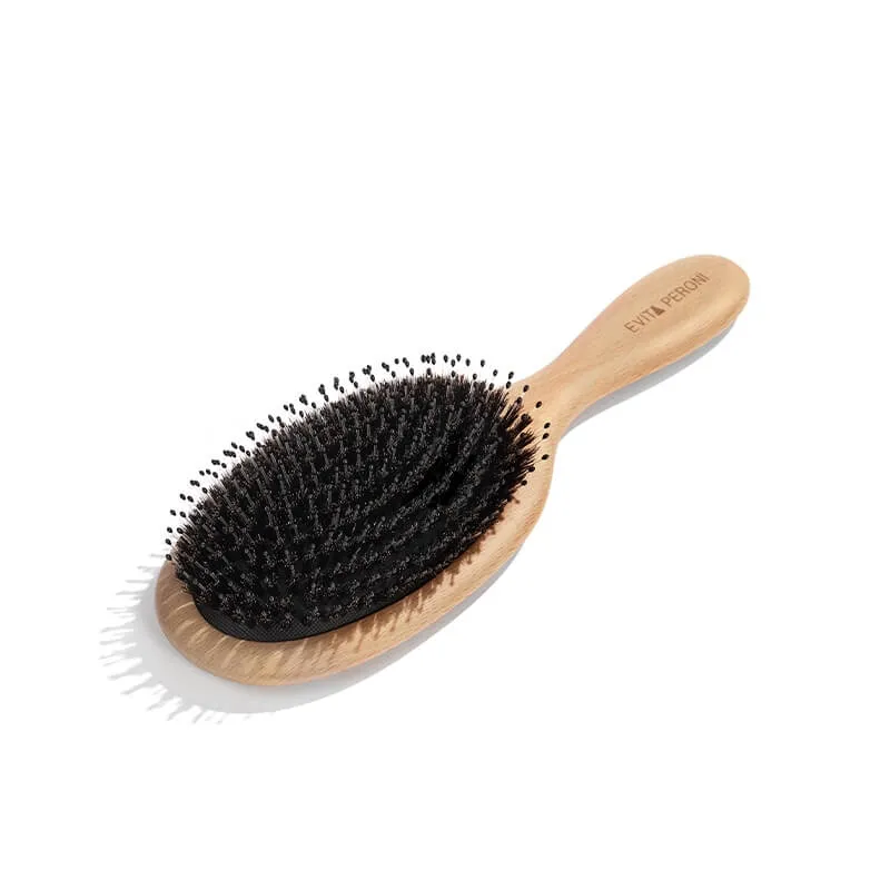 Madelyn Bristle Round Wooden Brush