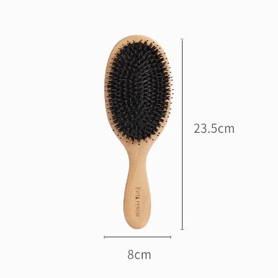 Madelyn Bristle Round Wooden Brush