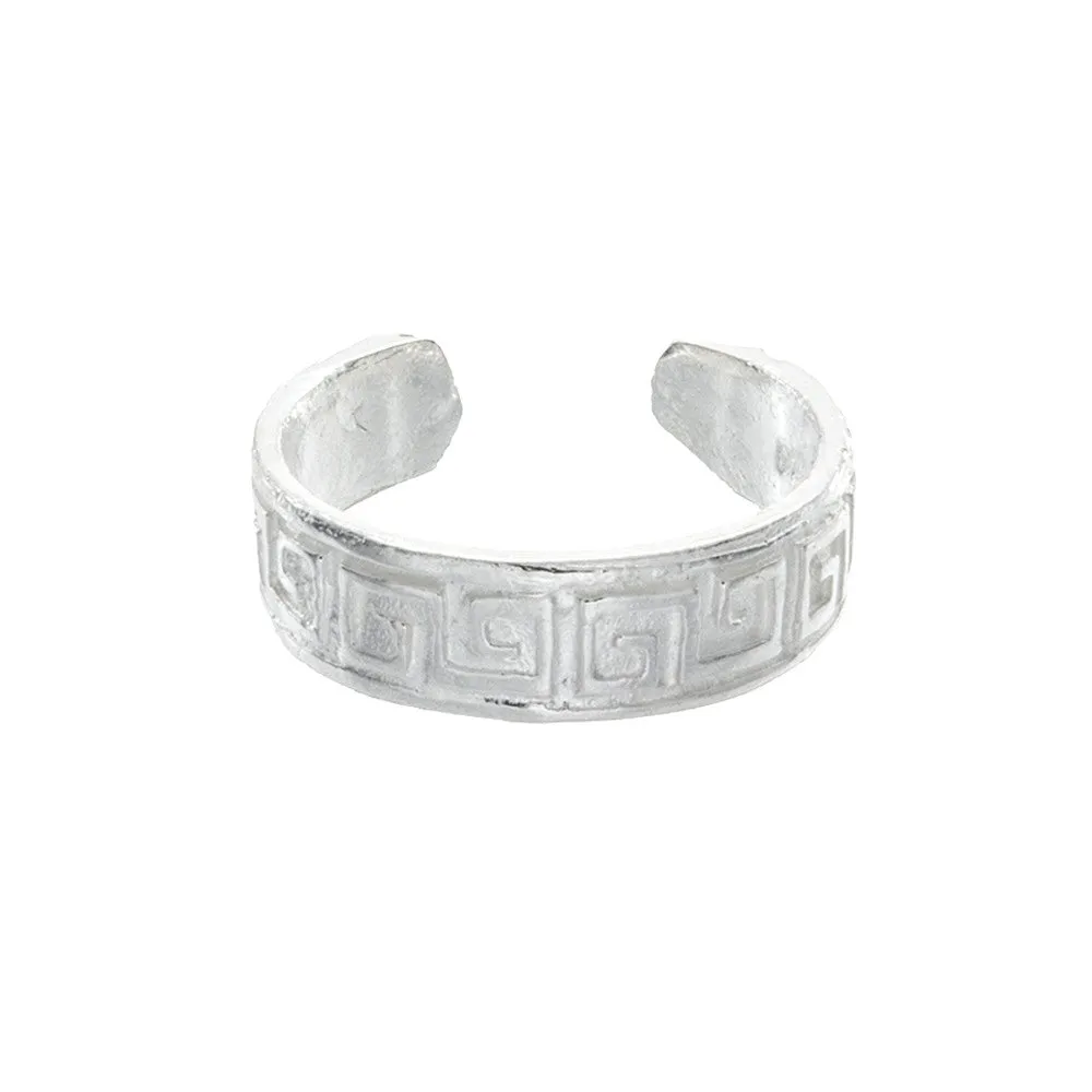 Meandros Toe Ring