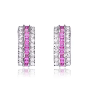 Monfort Malibu Pink Stud Earrings