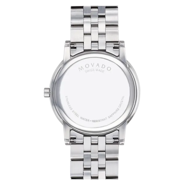 MOVADO Watch Museum Classic Diamond Silver 0607201