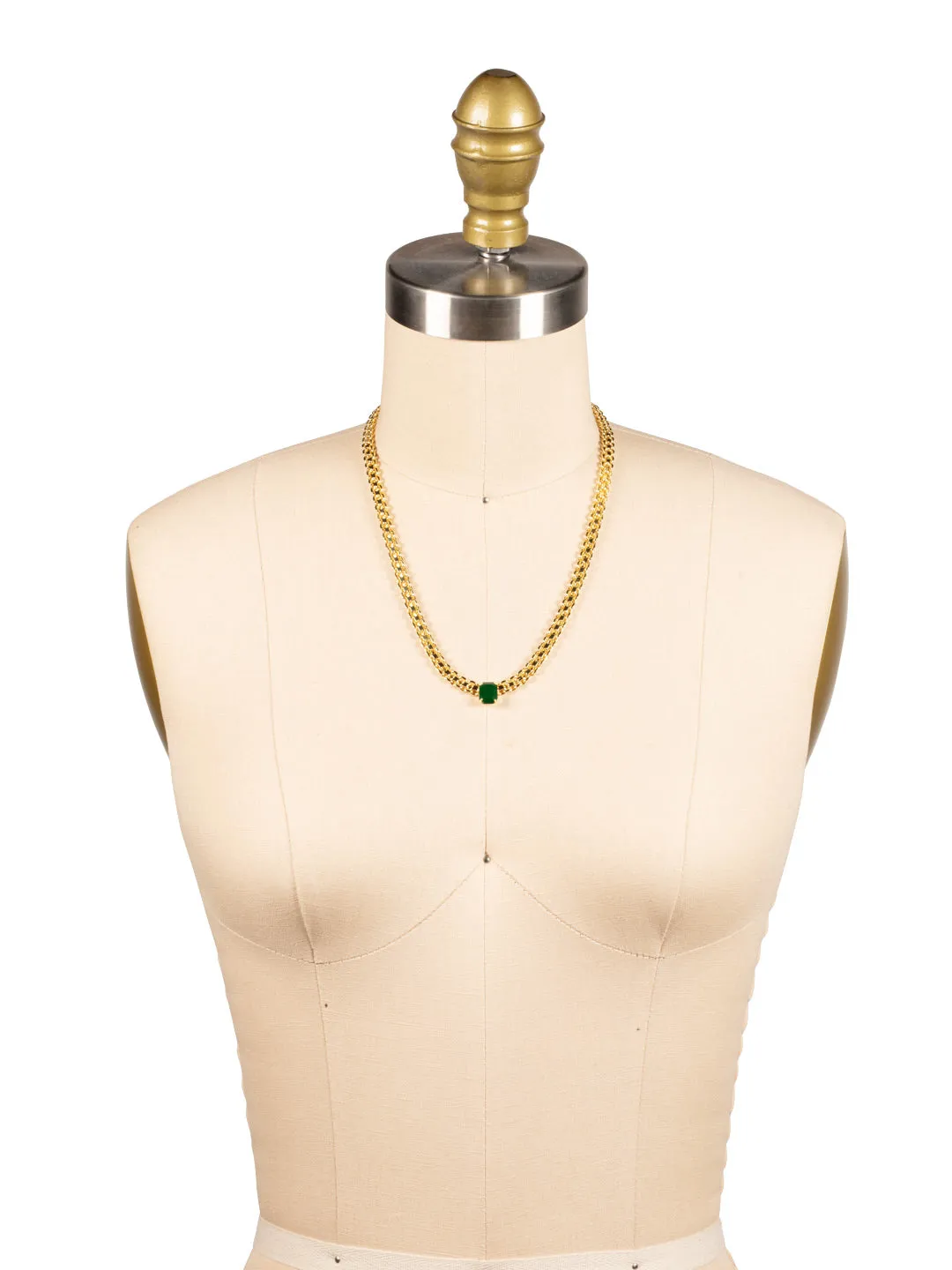 Octavia Tennis Necklace - NFK6BGPGO