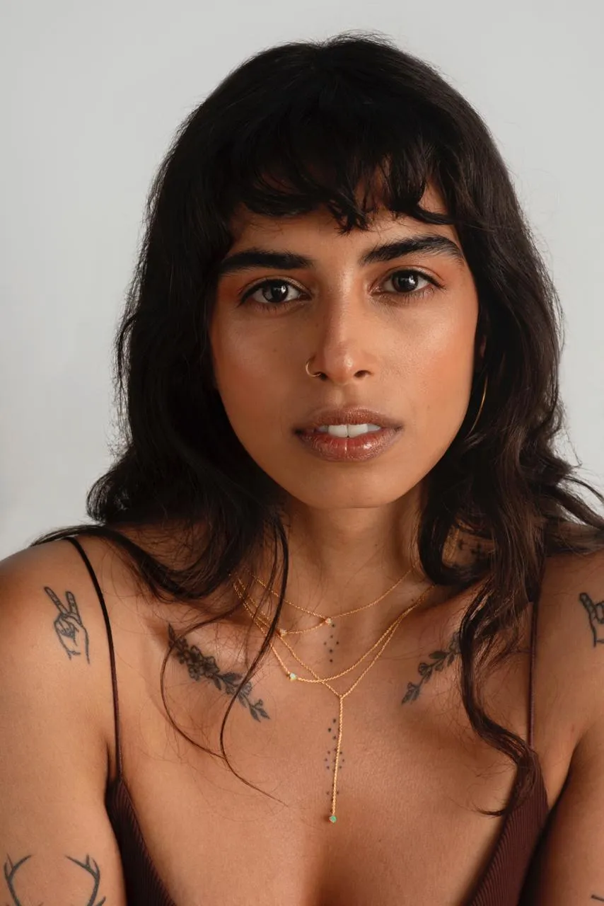 Odxel Opal Lariat Necklace