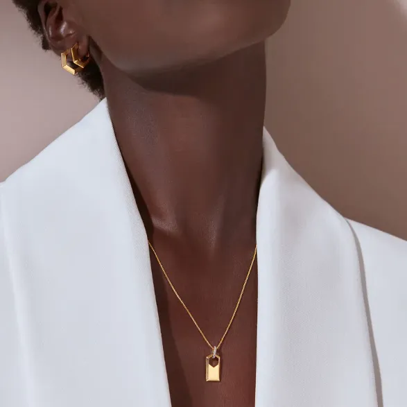 Rachel Jackson ID Tag Necklace