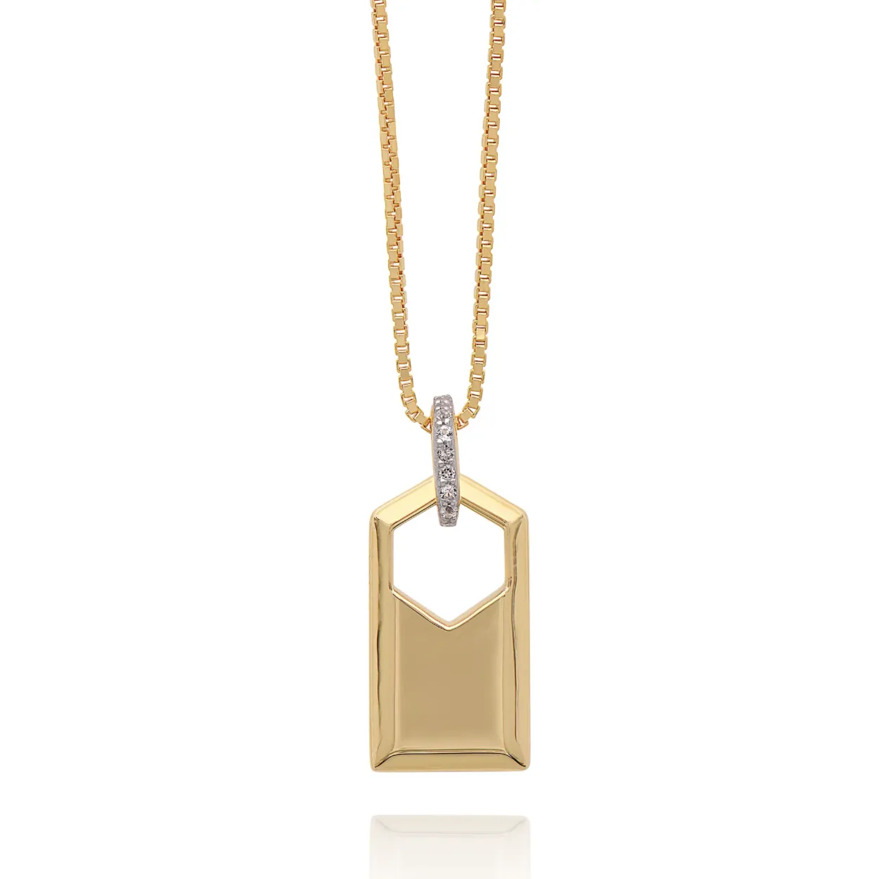 Rachel Jackson ID Tag Necklace