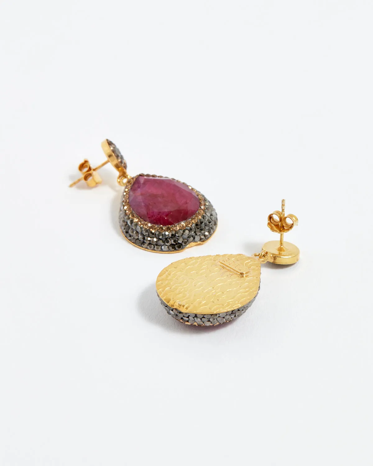 Ruby Earrings