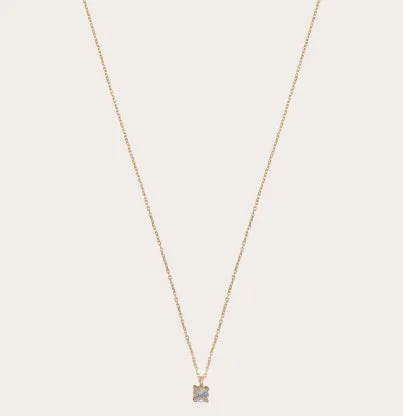 Salma White Topaz Necklace