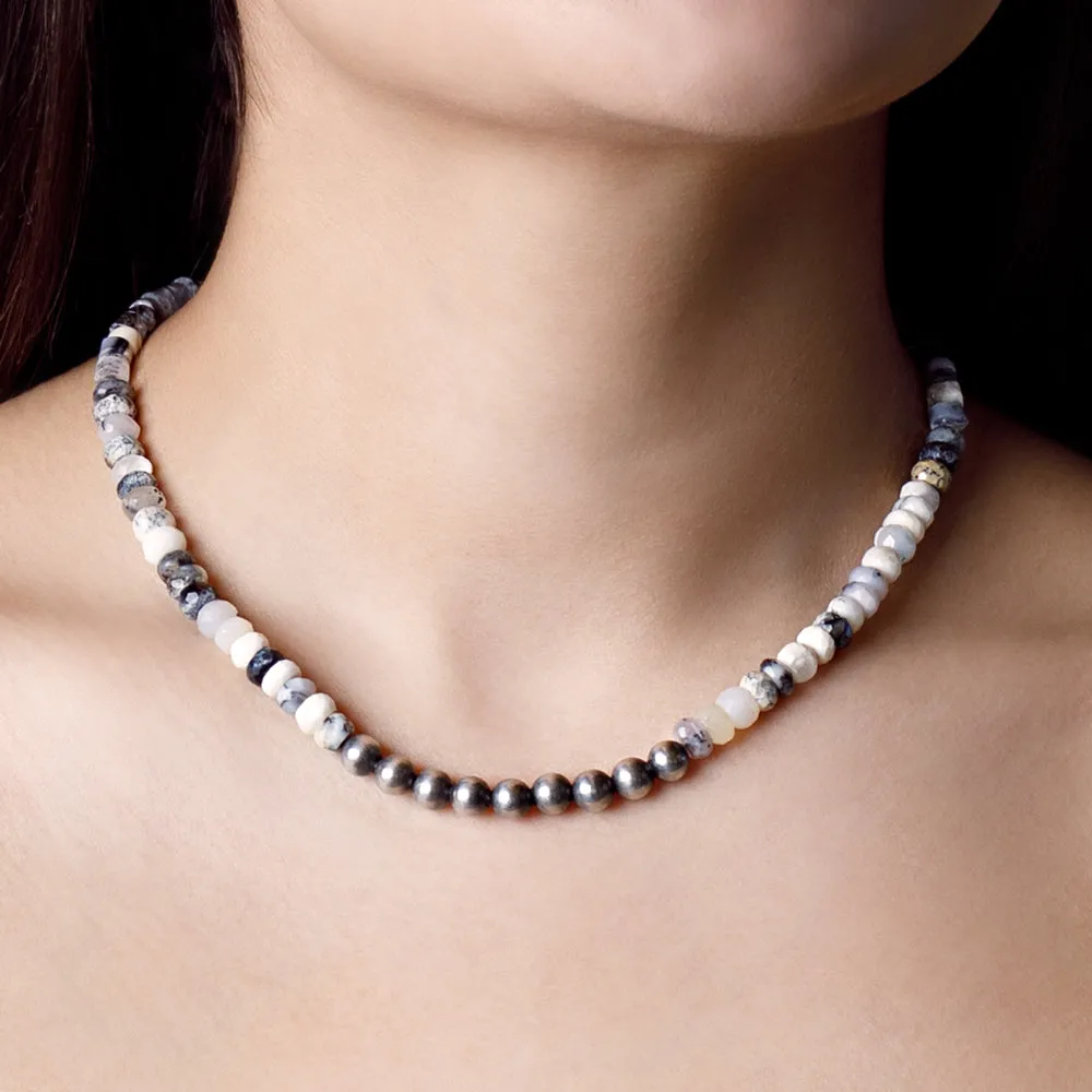 Shades of Grey Necklace